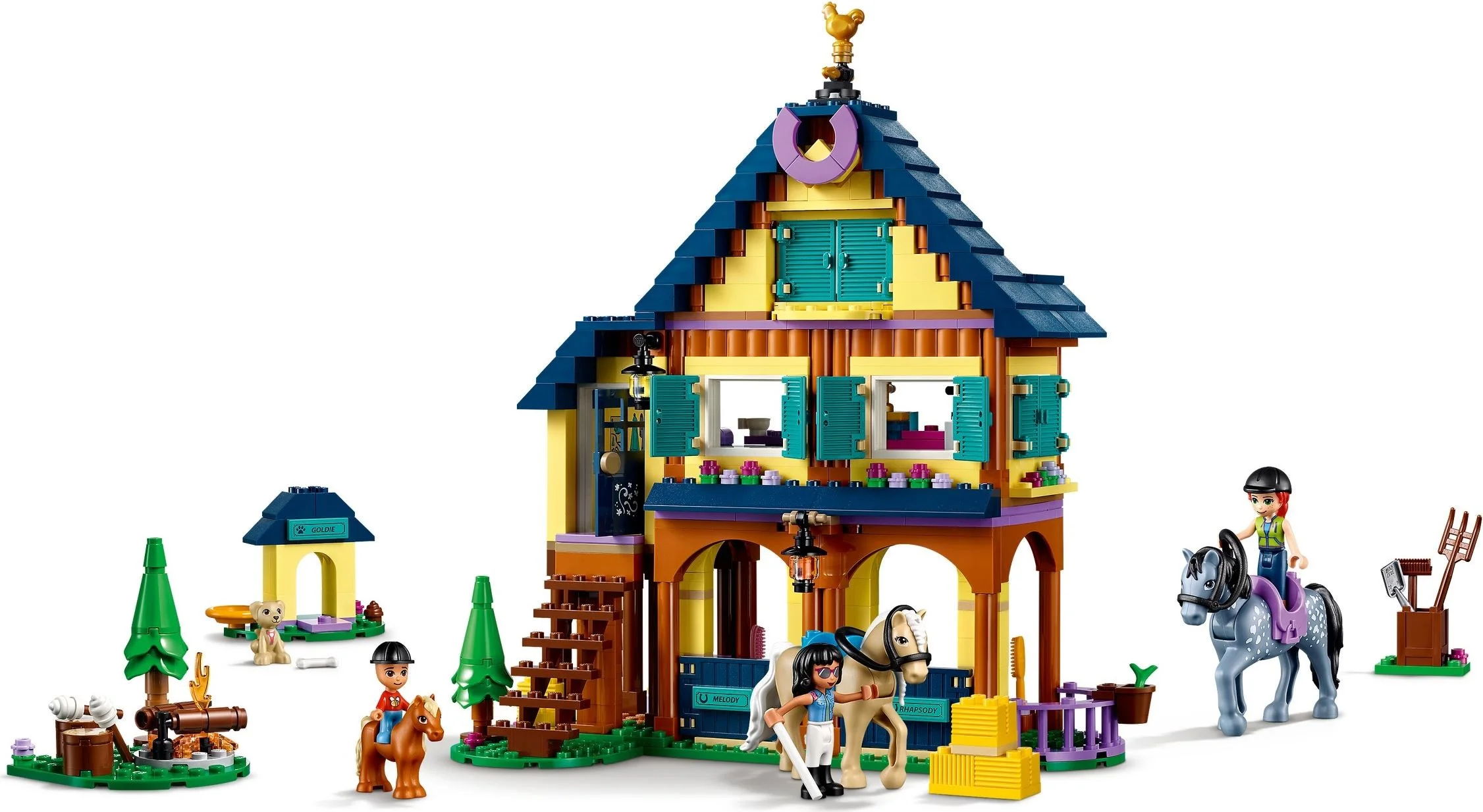 LEGO® 41683 Leśne centrum jeździeckie - zdjęcie 3
