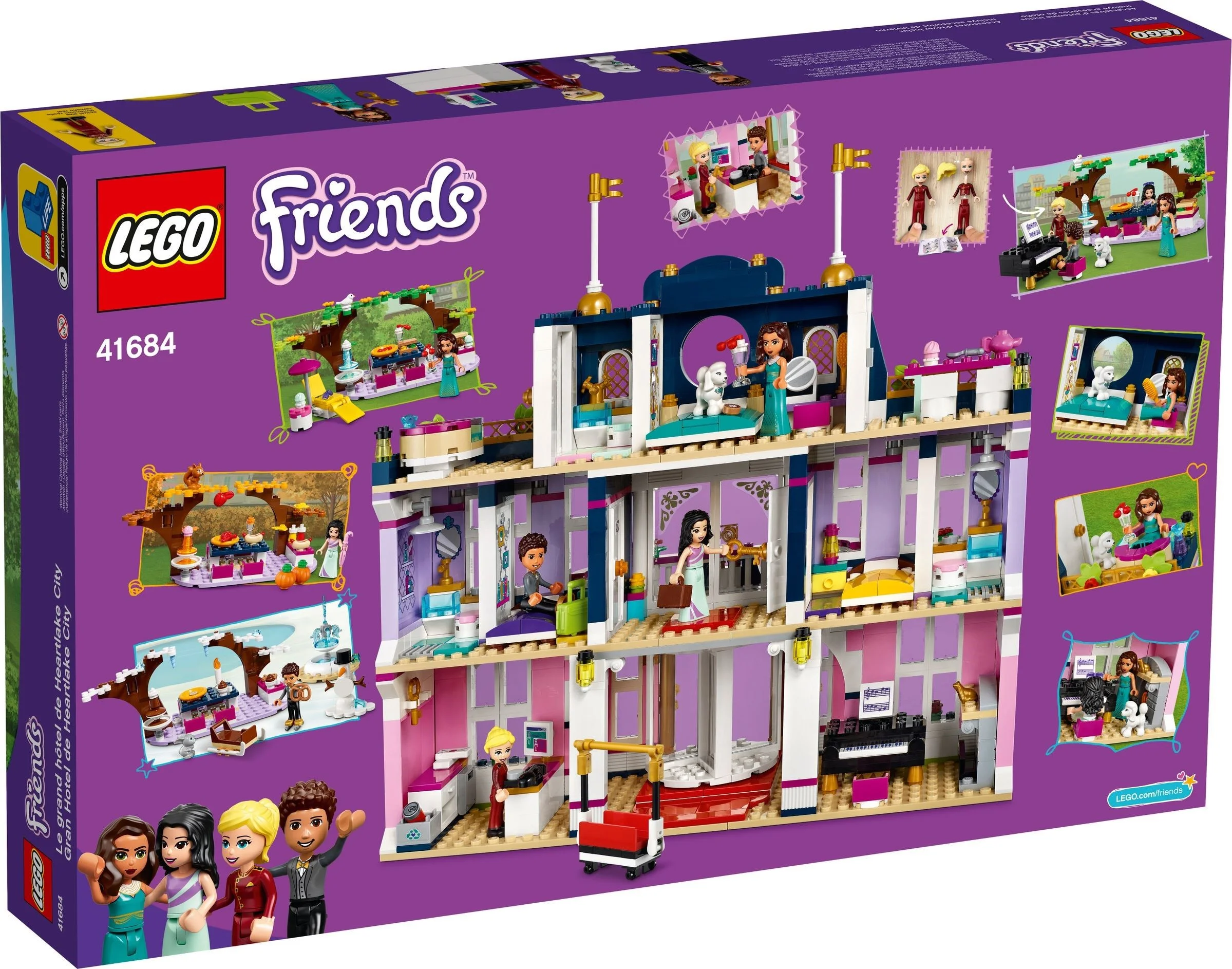 LEGO® 41684 Wielki hotel w mieście Heartlake - zdjęcie 6