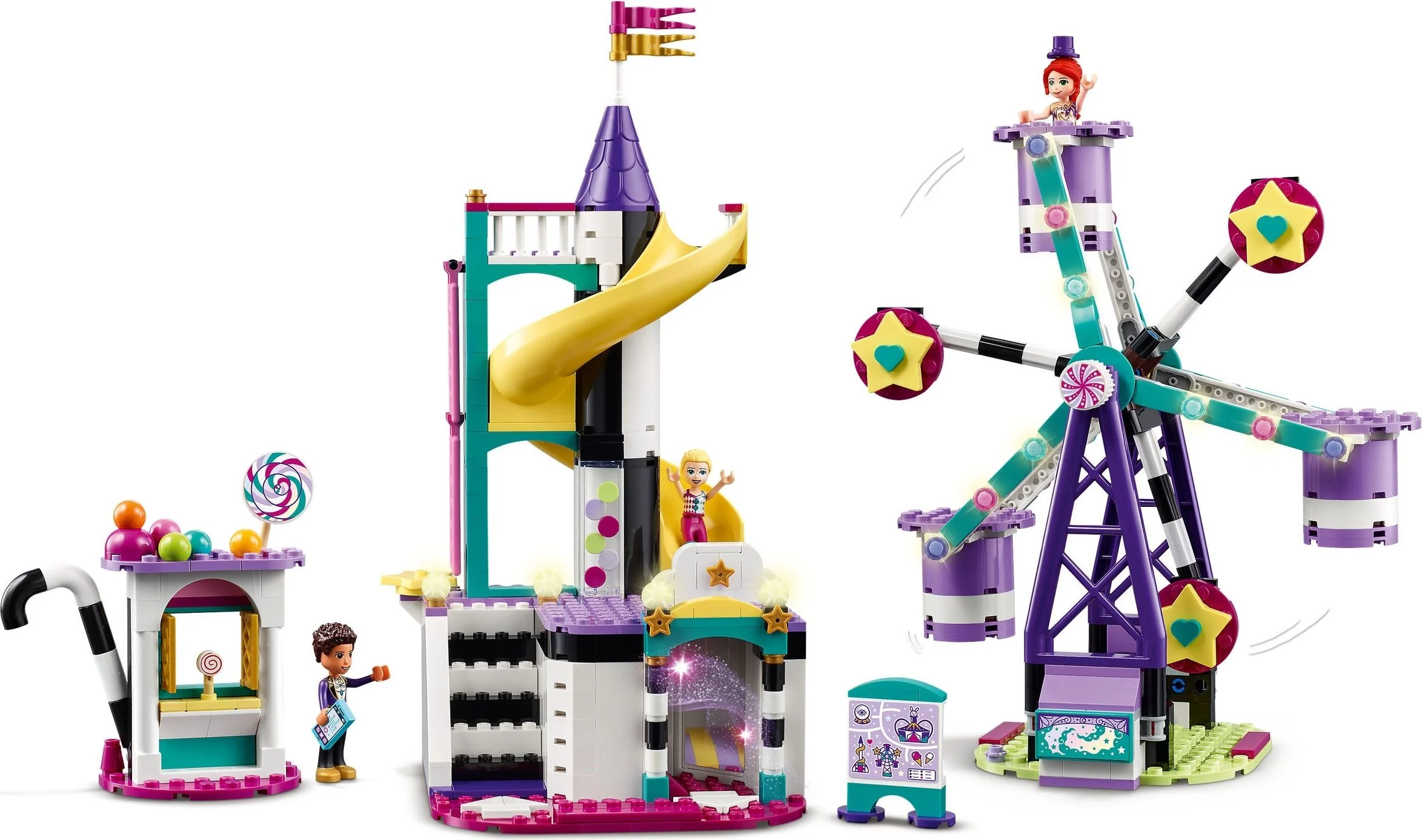 LEGO® 41689 Magiczny diabelski młyn i zjeżdżalnia - zdjęcie 4