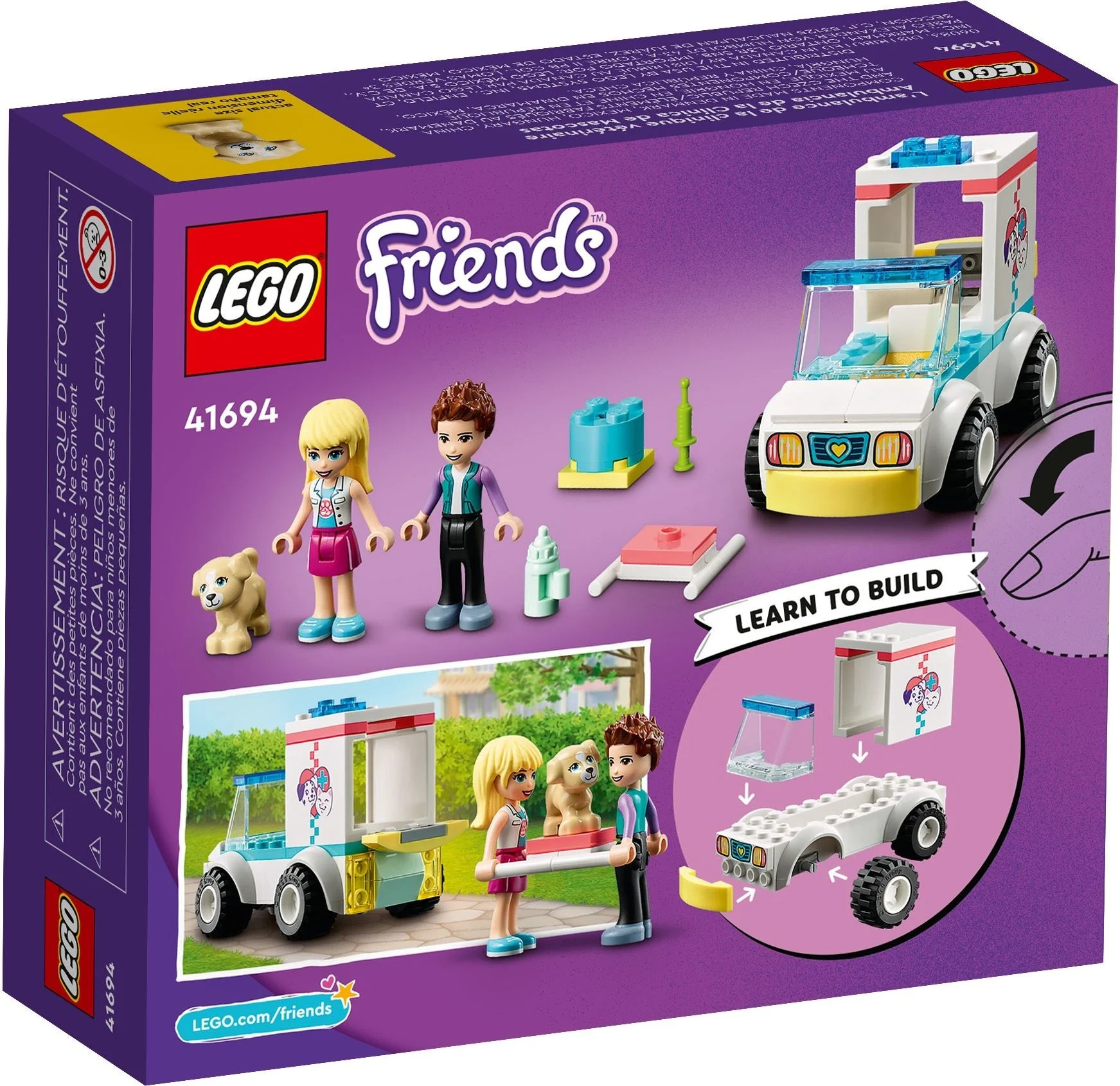 LEGO® 41694 Karetka Kliniki Dla Zwierzątek - zdjęcie 5