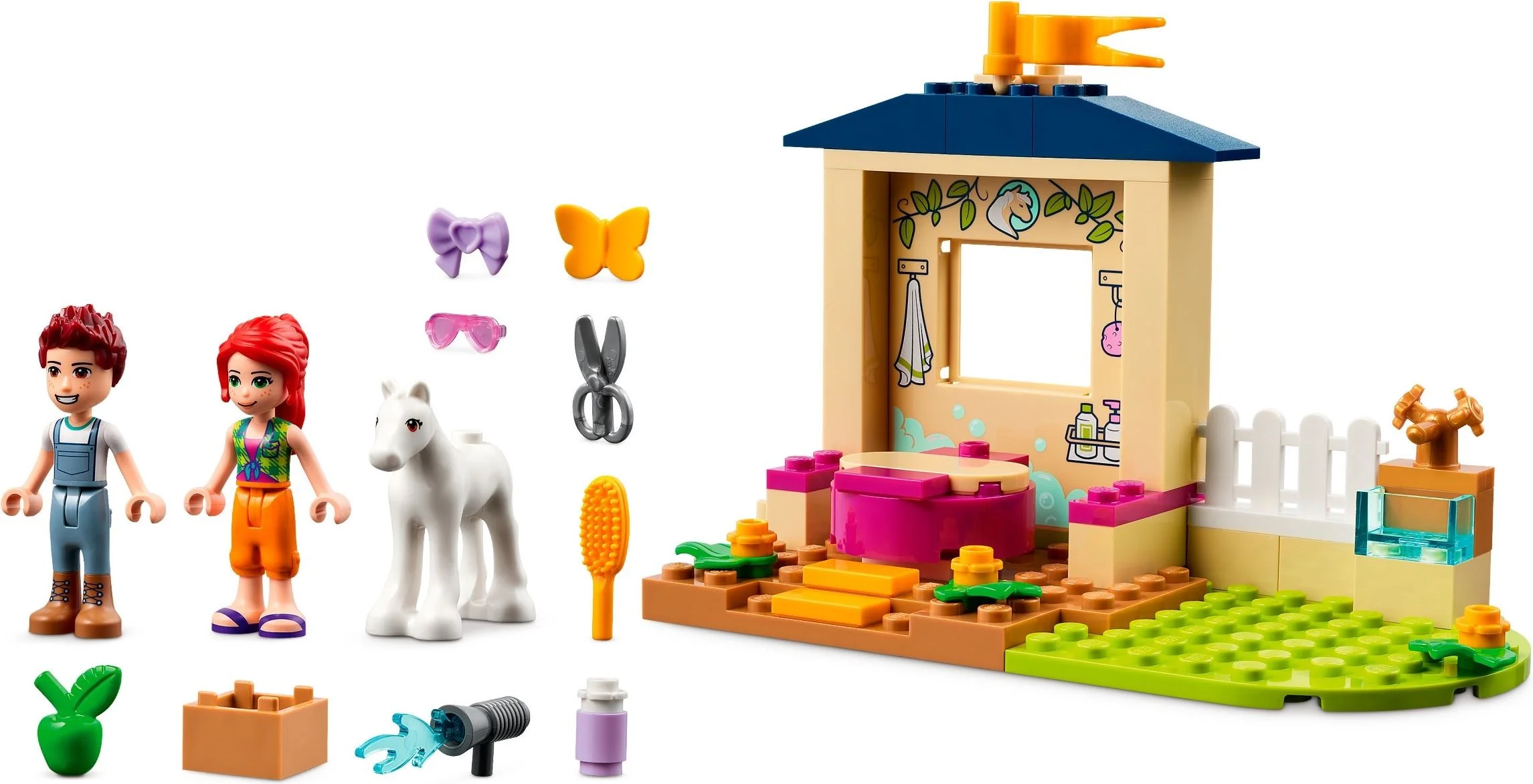 LEGO® 41696 Kąpiel dla kucyków w stajni - zdjęcie 3