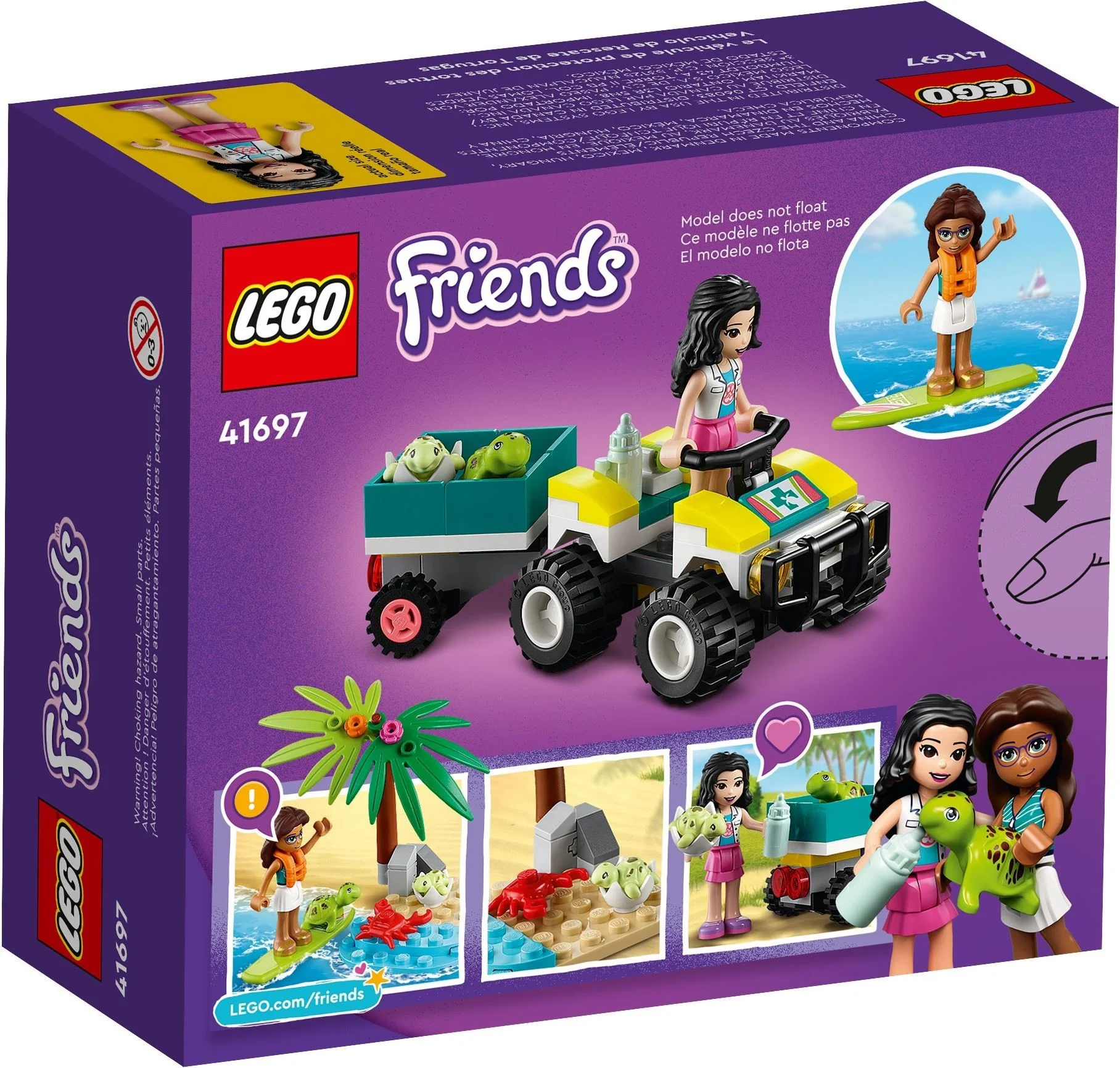 LEGO® 41697 Pojazd do ratowania żółwi - zdjęcie 8