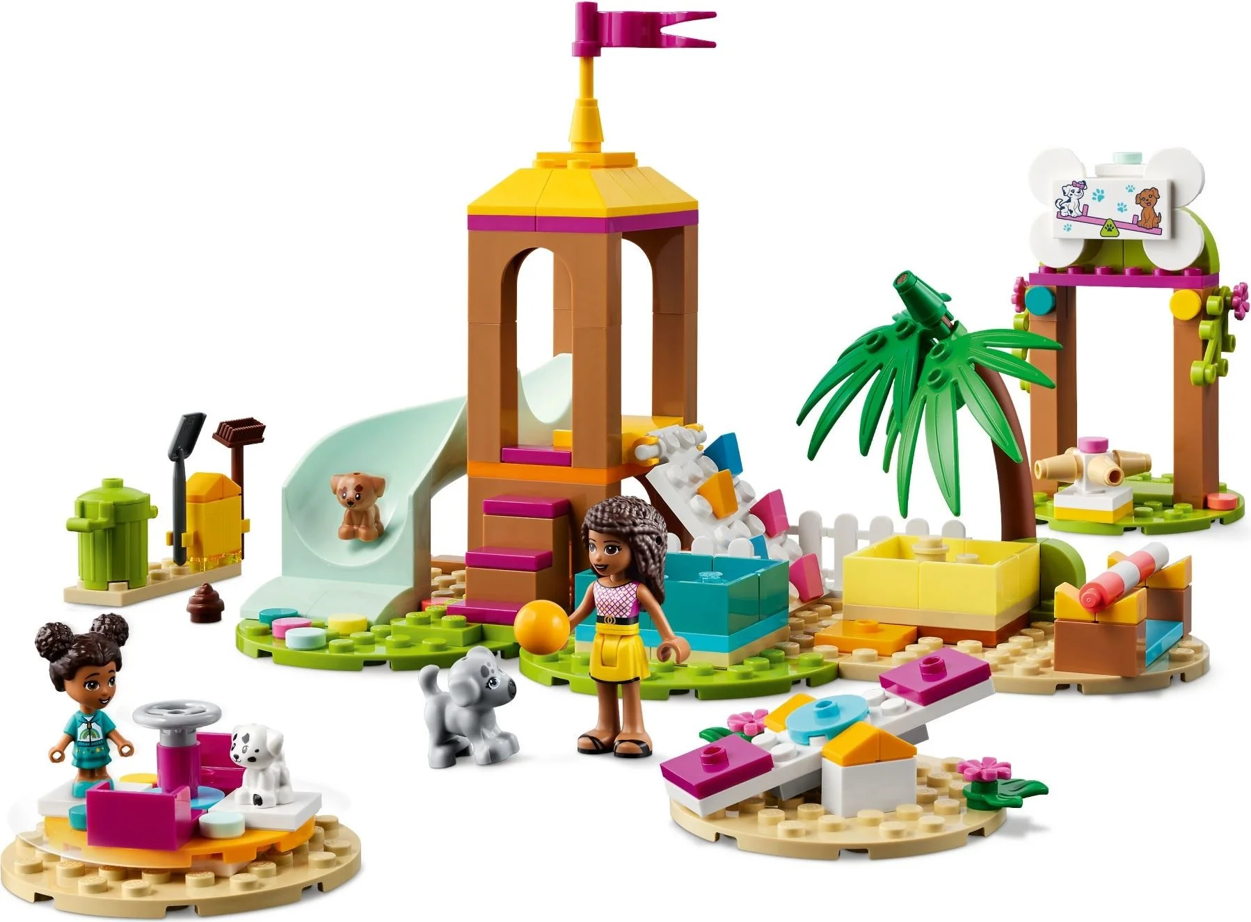 LEGO® 41698 klocki Lego Friends Plac zabaw dla zwierzątek pieski - zdjęcie 3
