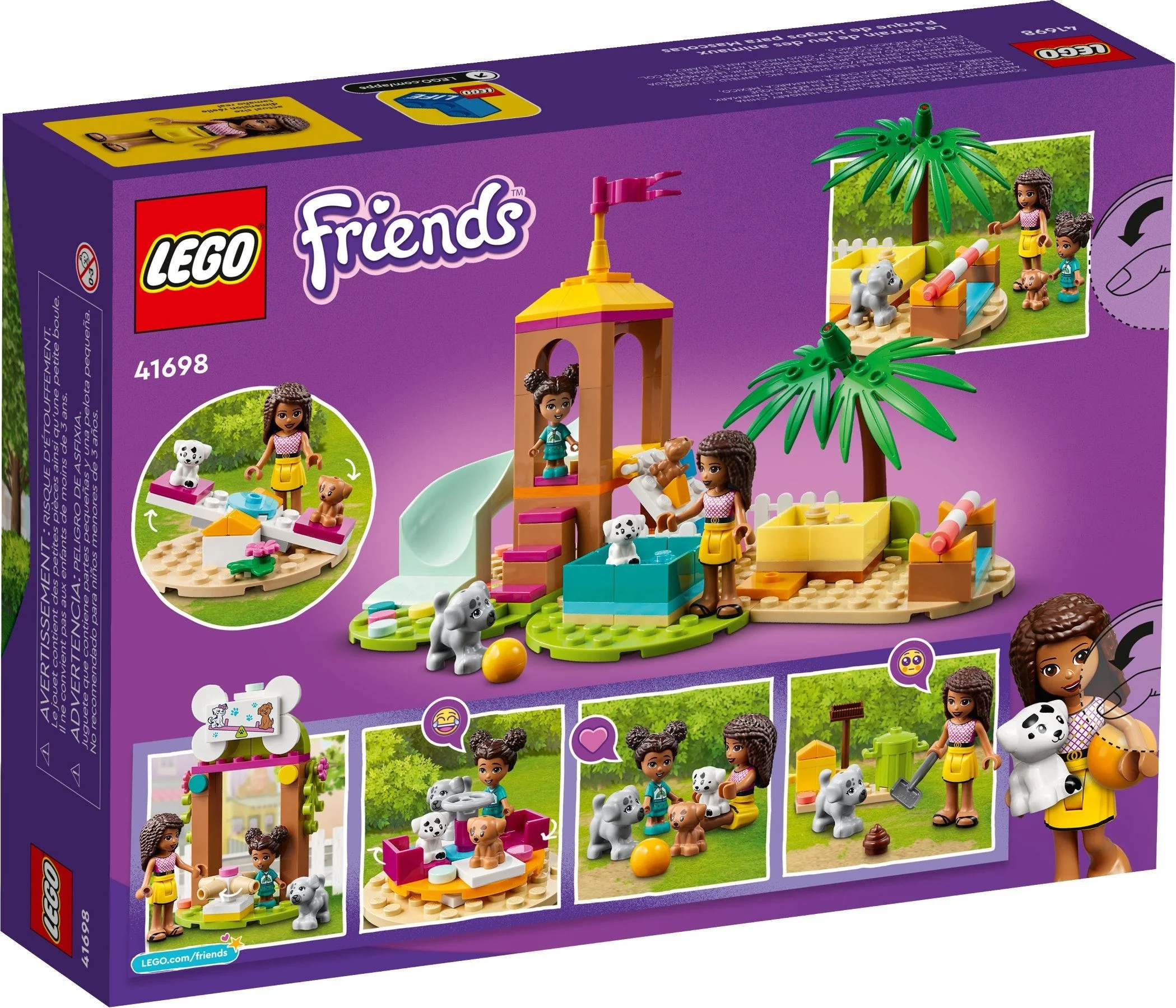 LEGO® 41698 klocki Lego Friends Plac zabaw dla zwierzątek pieski - zdjęcie 8