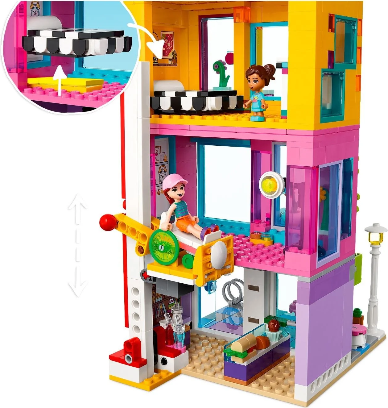 LEGO® 41704 Budynki przy głównej ulicy - zdjęcie 3