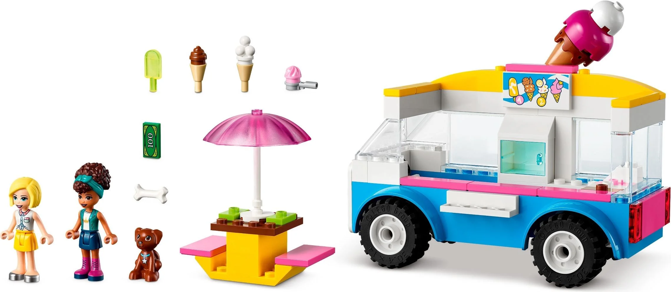 LEGO® 41715 Furgonetka z lodami - zdjęcie 3