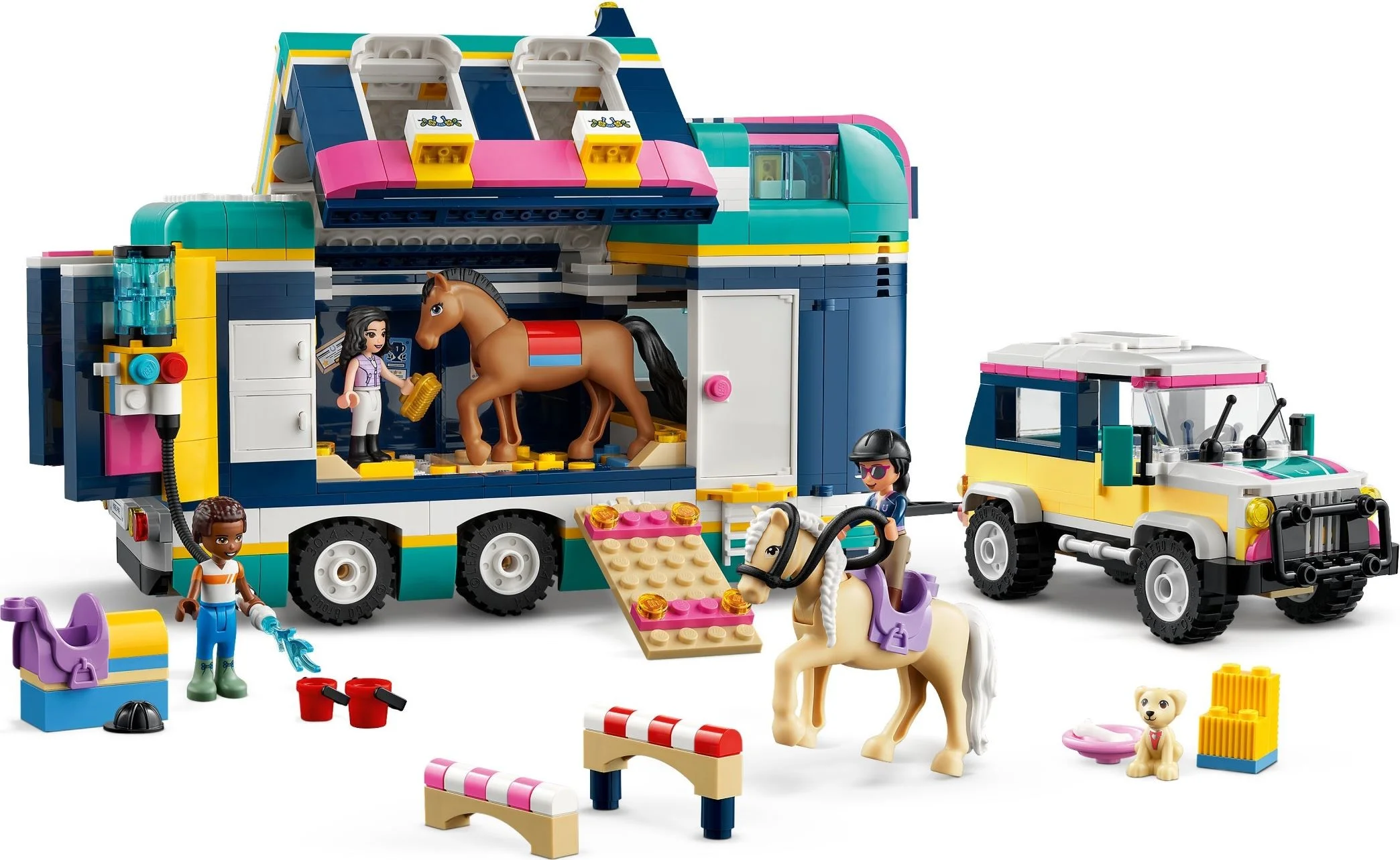 LEGO® 41722 Przyczepa na wystawę koni - zdjęcie 5
