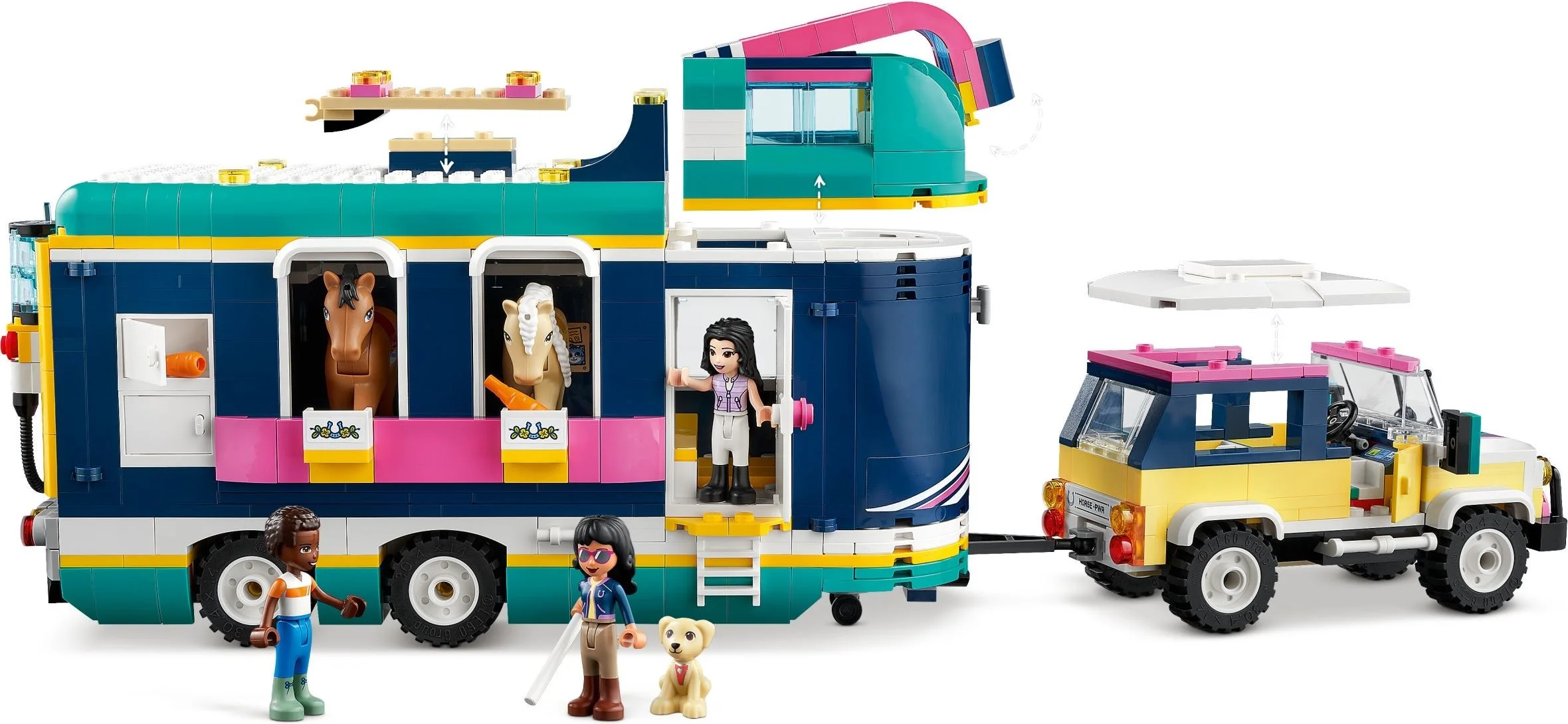LEGO® 41722 Przyczepa na wystawę koni - zdjęcie 10