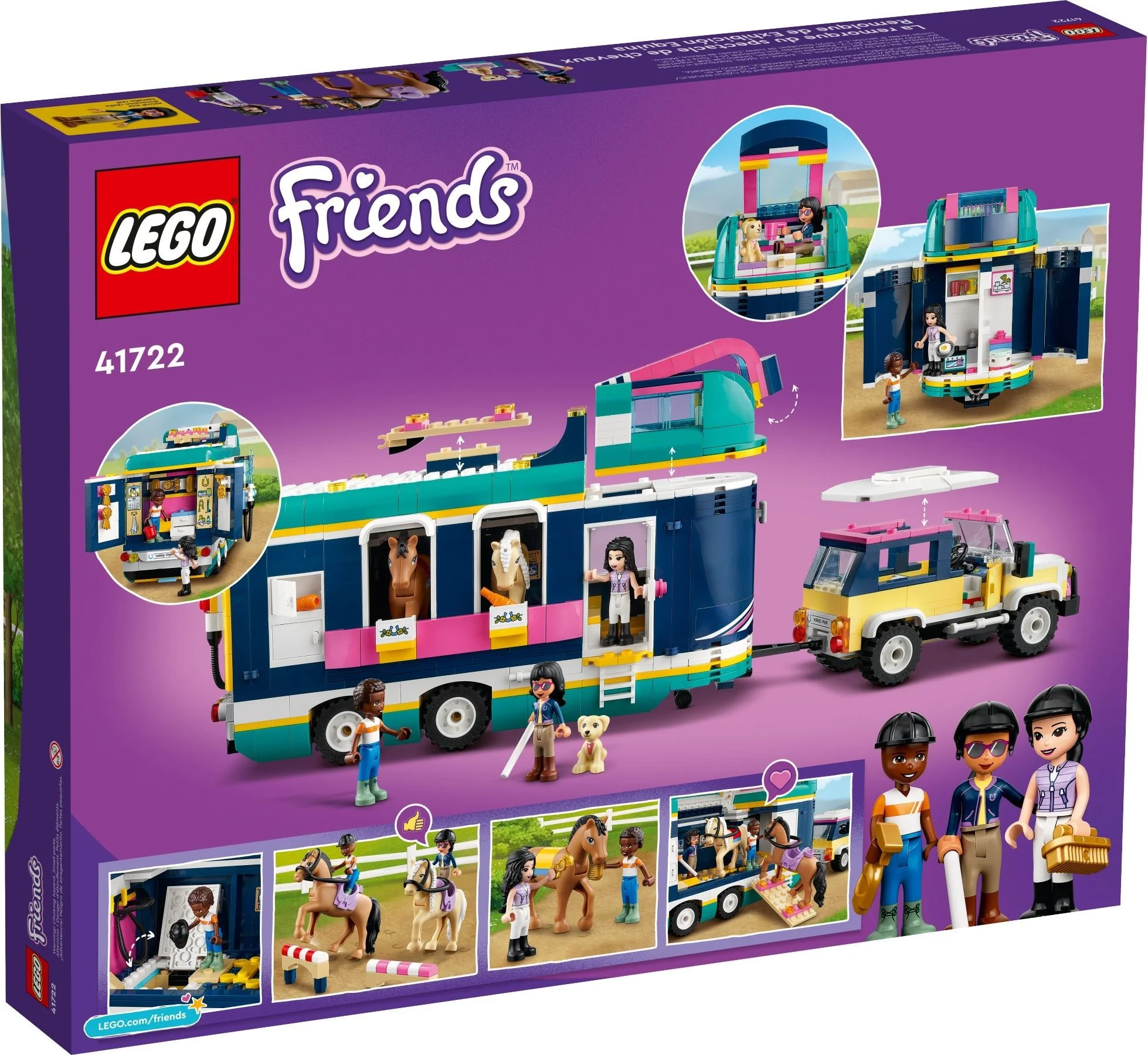 LEGO® 41722 Przyczepa na wystawę koni - zdjęcie 11