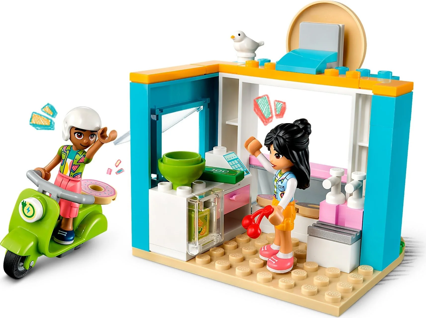 LEGO® 41723 Klocki Lego Friends Cukiernia Z Pączkami Zestaw Dla Dziecka - zdjęcie 3
