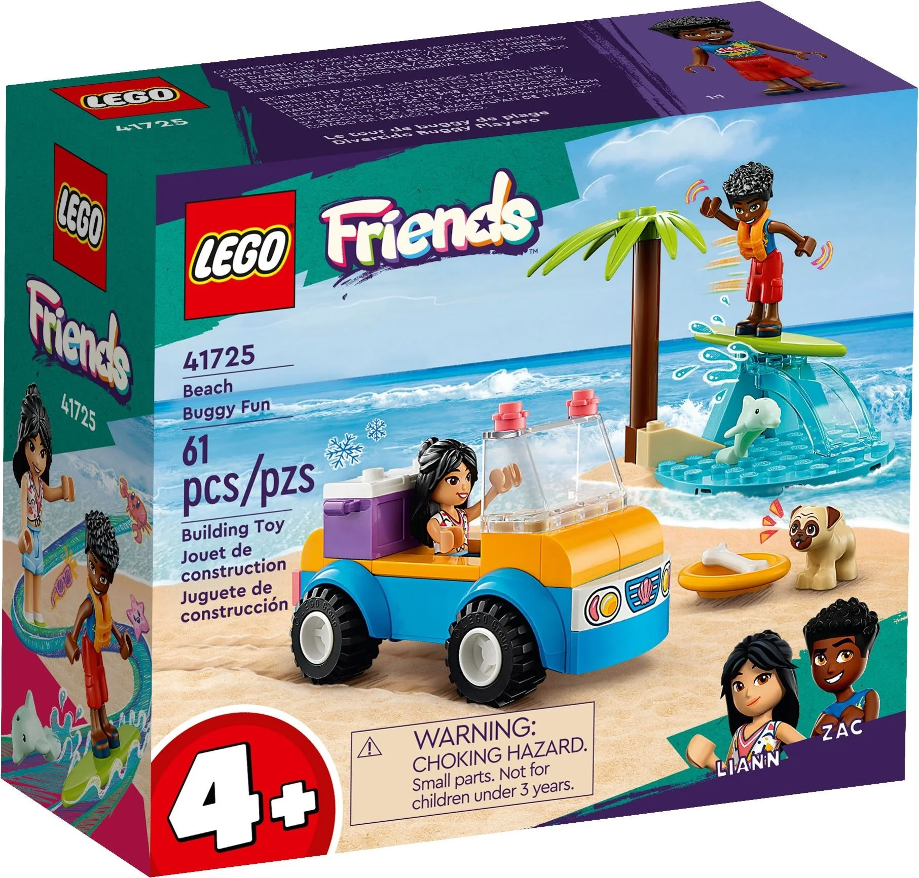 LEGO® 41725 Klocki Lego Friends zabawa z łazikiem plażowym - zdjęcie 2
