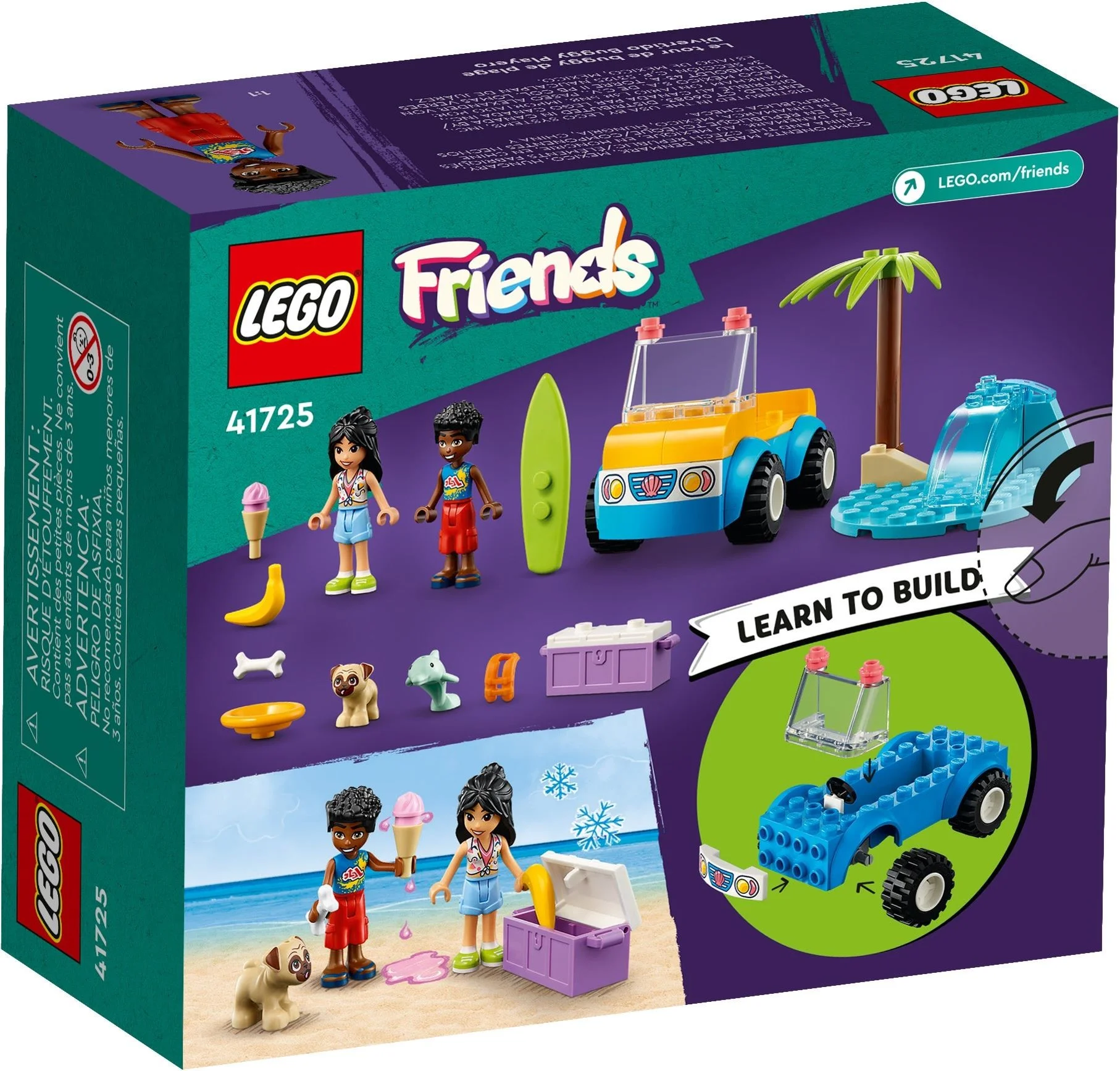 LEGO® 41725 Klocki Lego Friends zabawa z łazikiem plażowym - zdjęcie 4