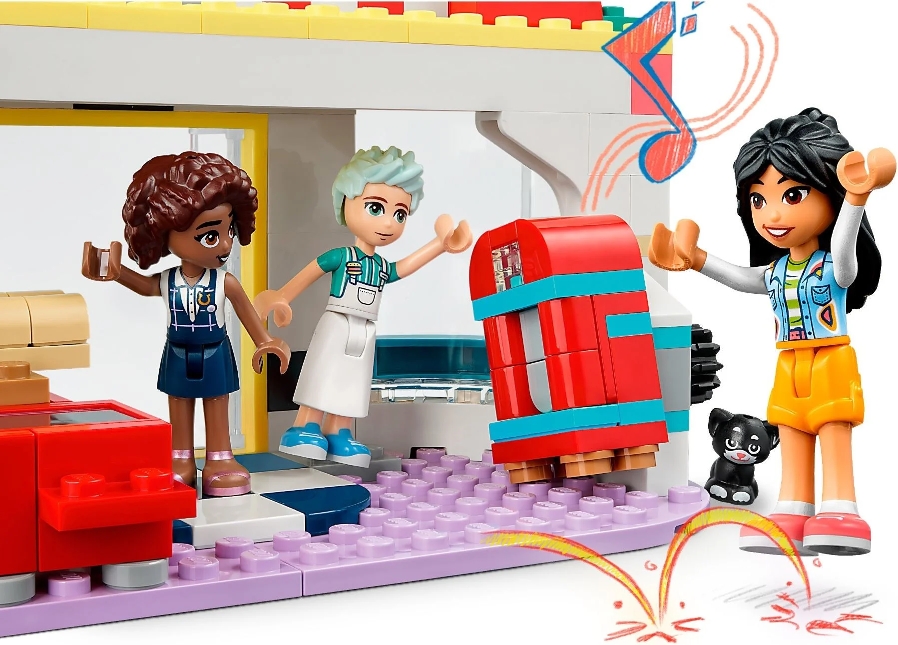 LEGO® 41728 Bar w śródmieściu Heartlake - zdjęcie 8