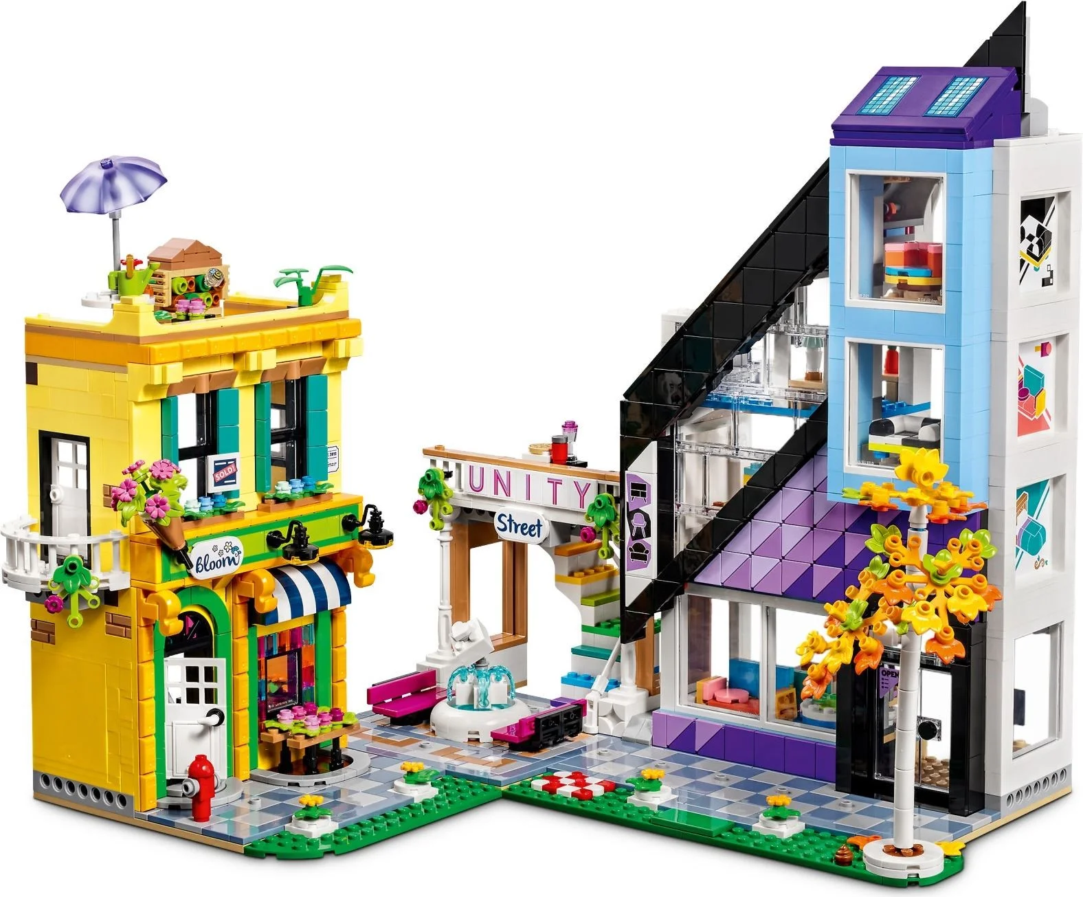 LEGO® 41732 Sklep wnętrzarski i kwiaciarnia w śródmieściu - zdjęcie 8