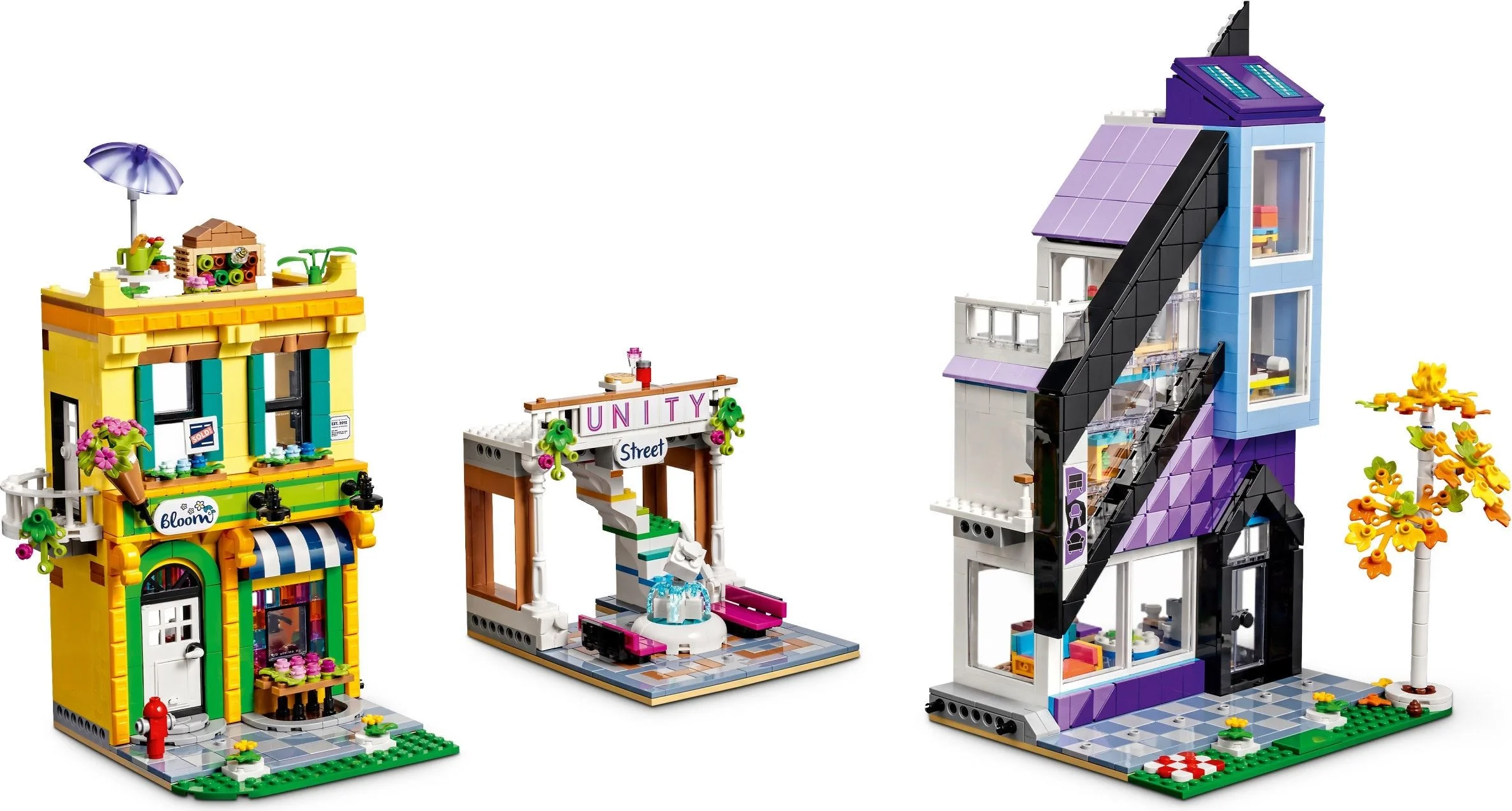 LEGO® 41732 Sklep wnętrzarski i kwiaciarnia w śródmieściu - zdjęcie 9