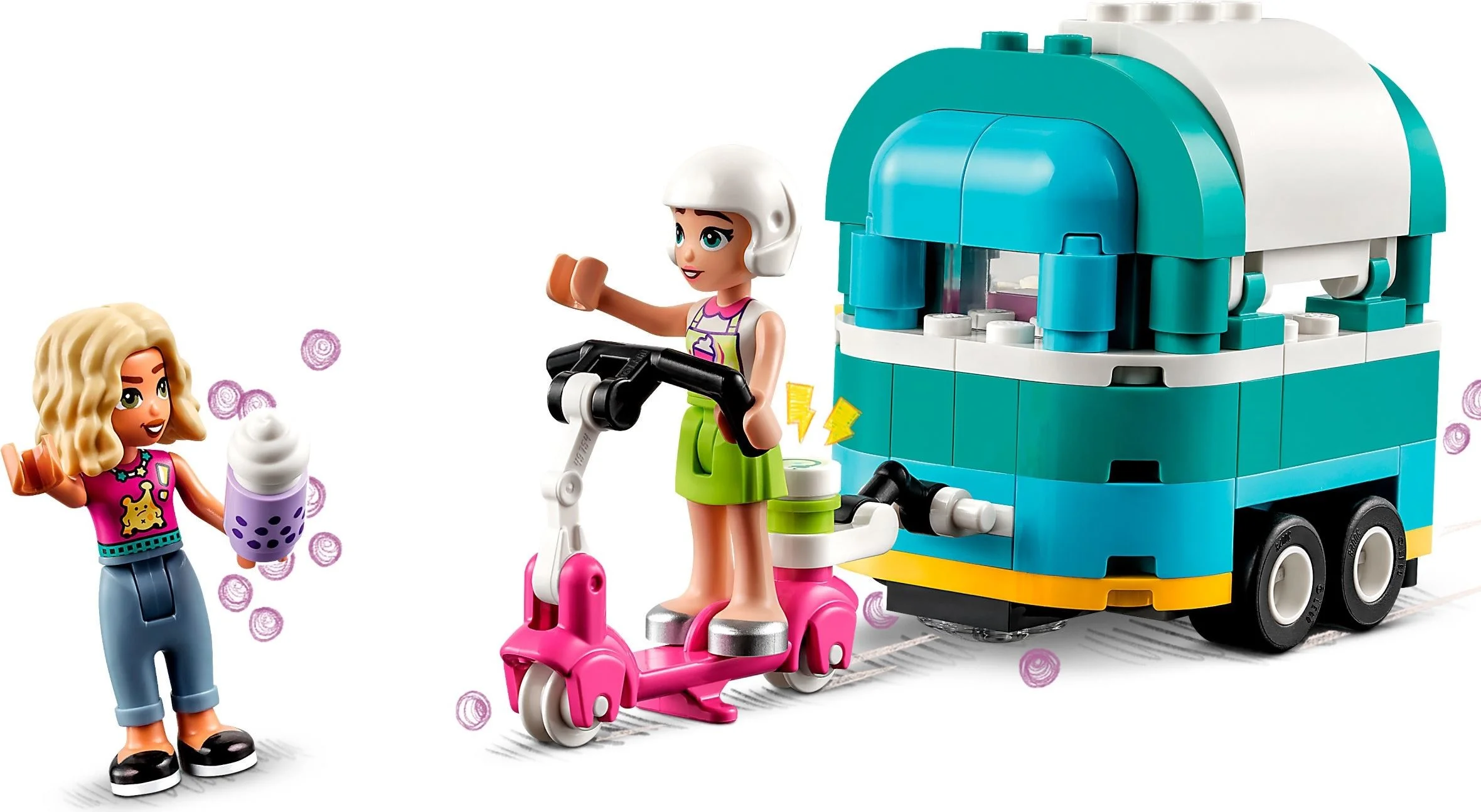 LEGO® 41733 Mobilny sklep z bubble tea - zdjęcie 3