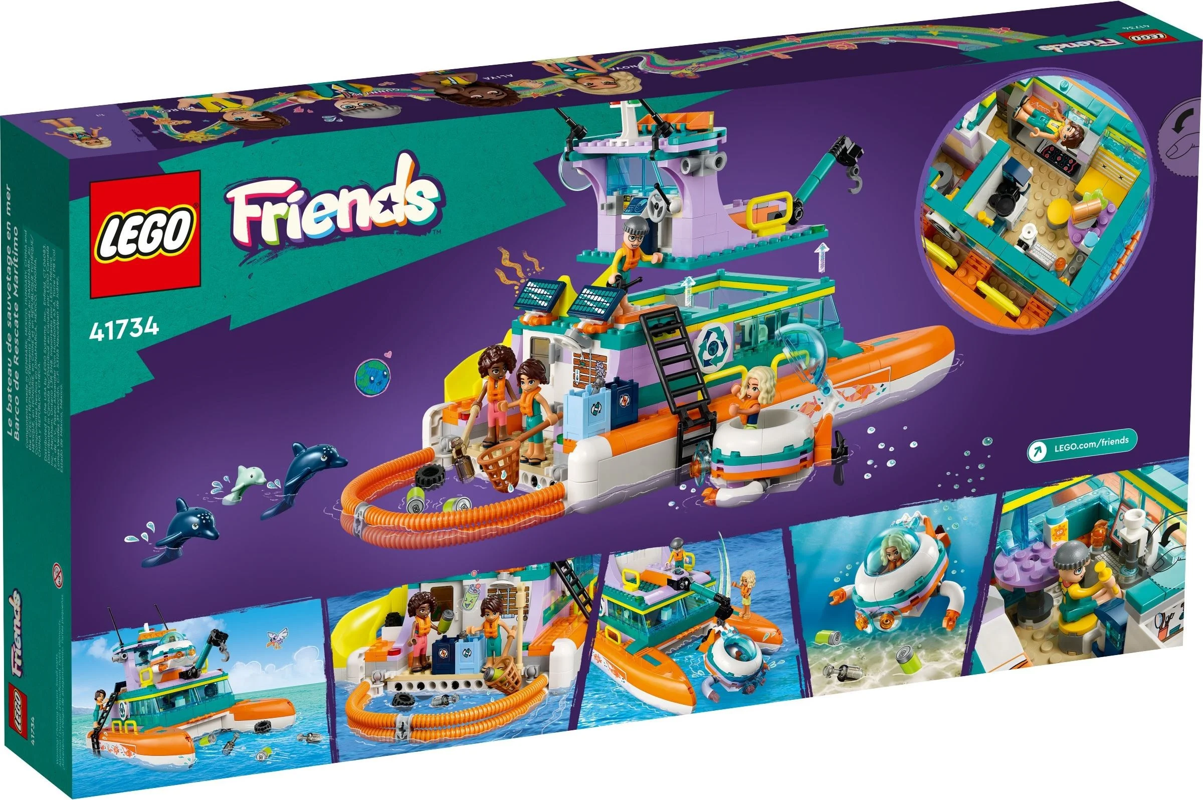 LEGO® 41734 Morska łódź ratunkowa - zdjęcie 4