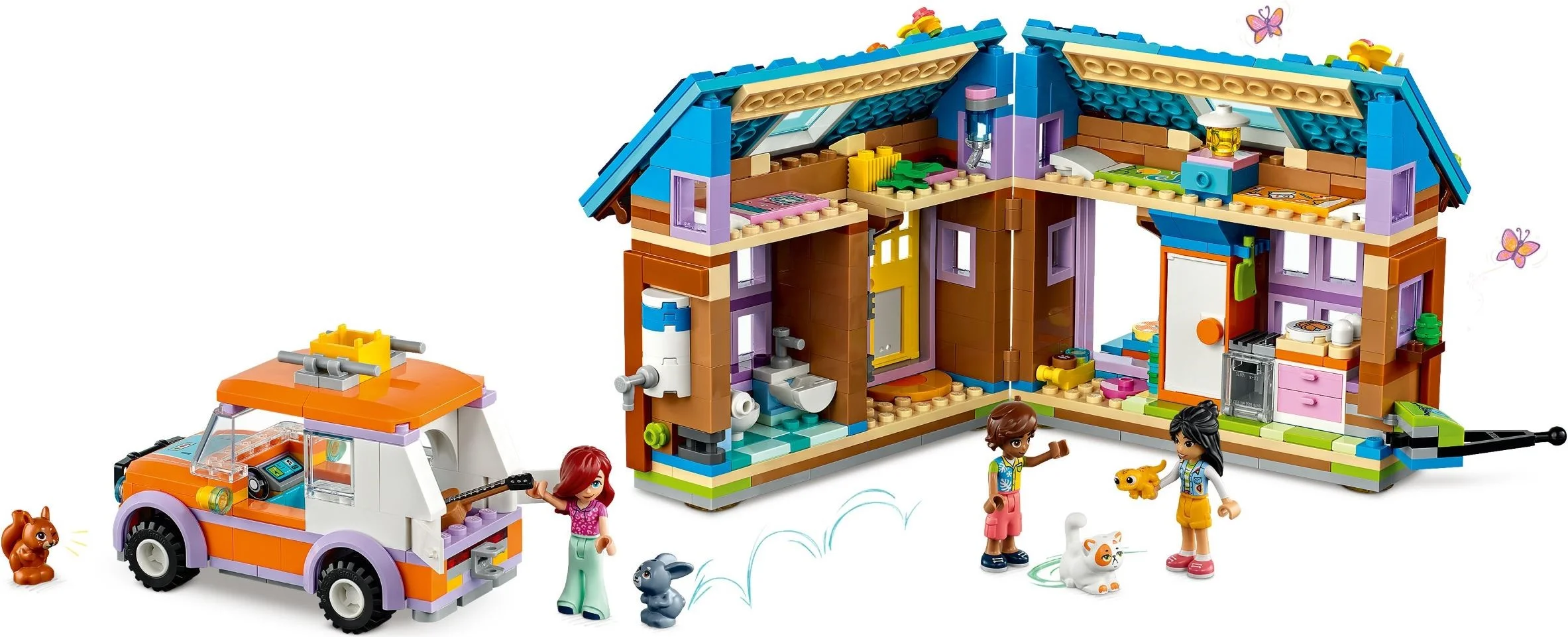 LEGO® 41735 Mobilny Domek na Kółkach z Samochodem P - zdjęcie 8