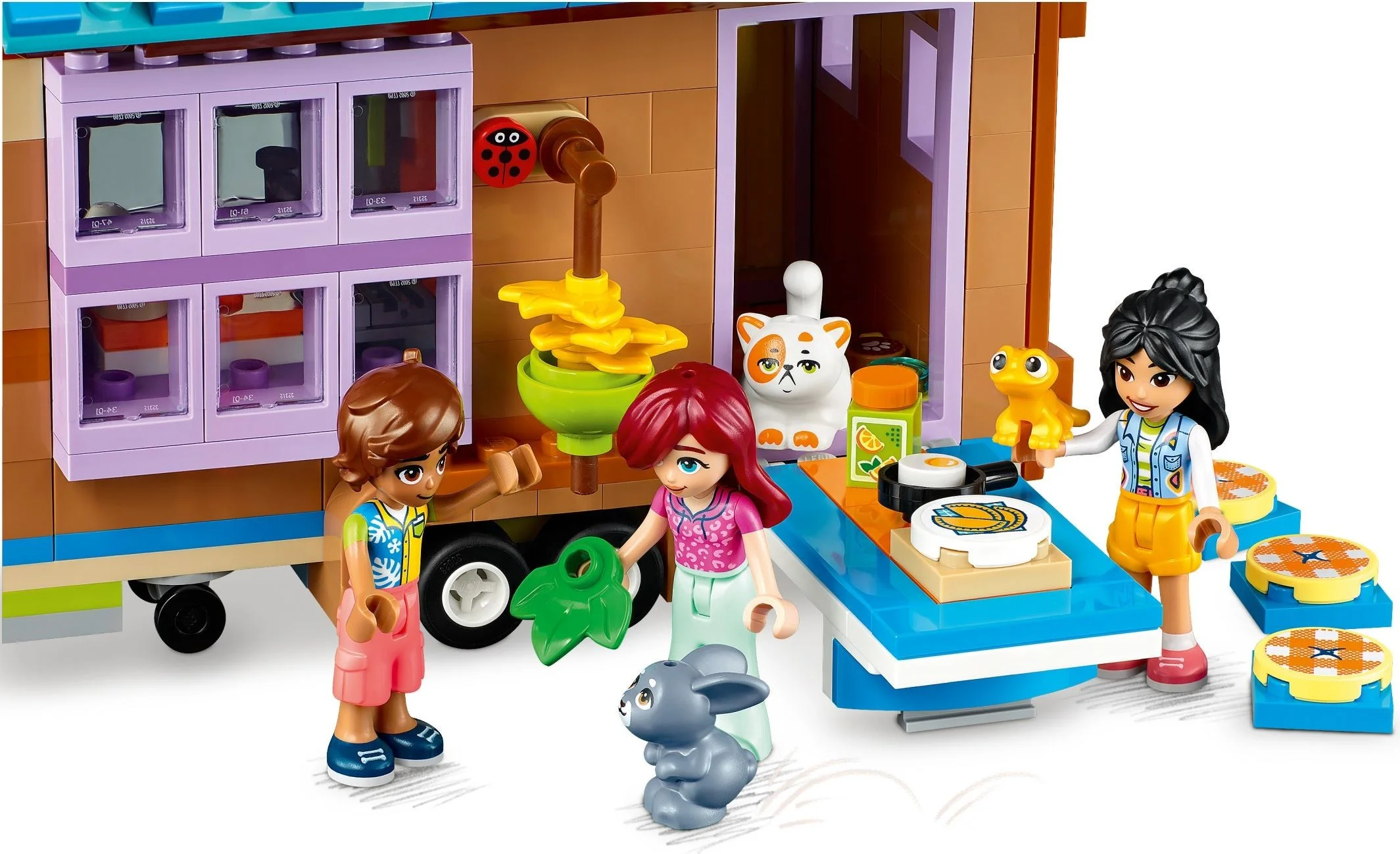 LEGO® 41735 Mobilny Domek na Kółkach z Samochodem P - zdjęcie 11