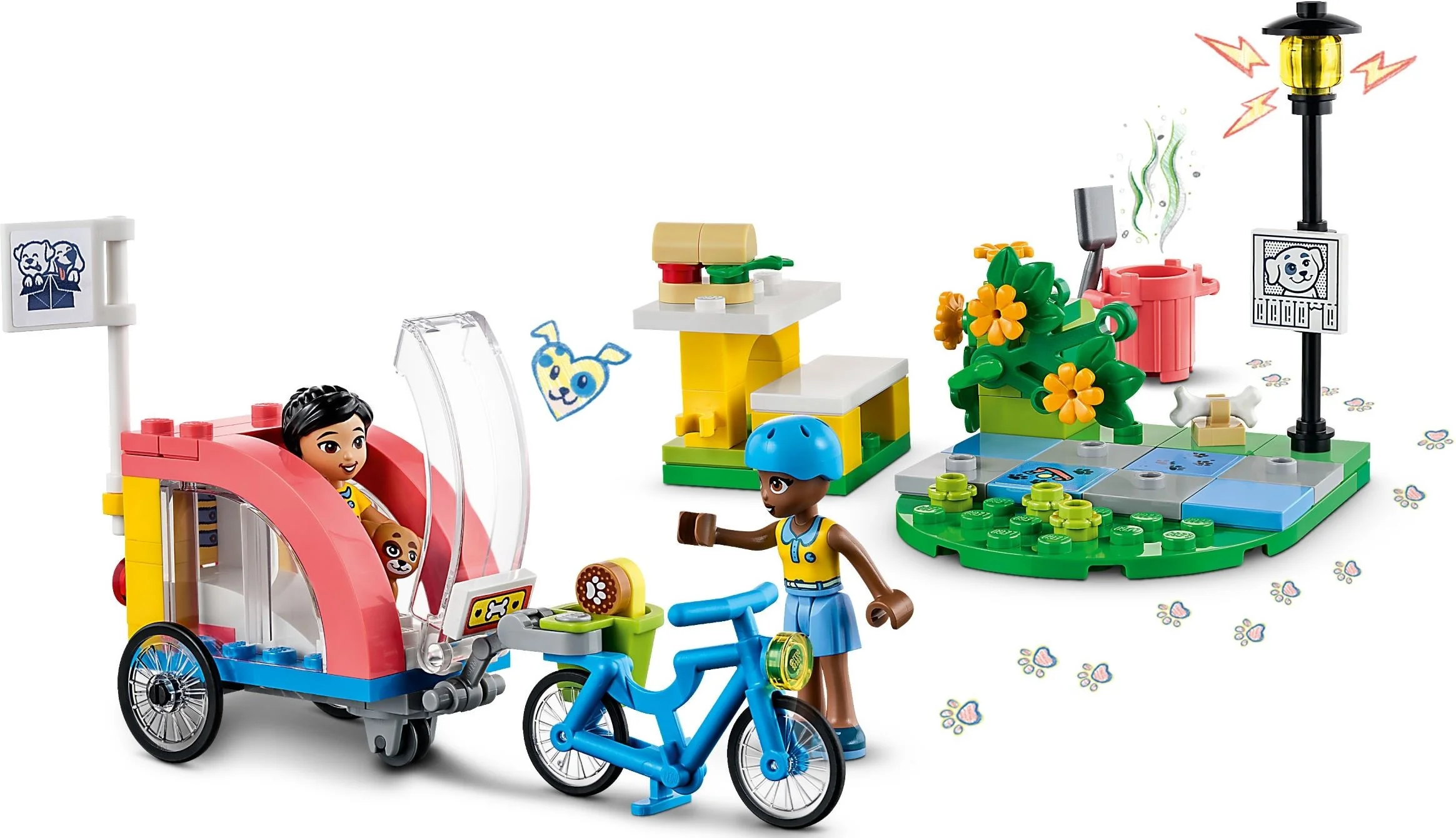 LEGO® 41738 Rower do ratowania psów - zdjęcie 3
