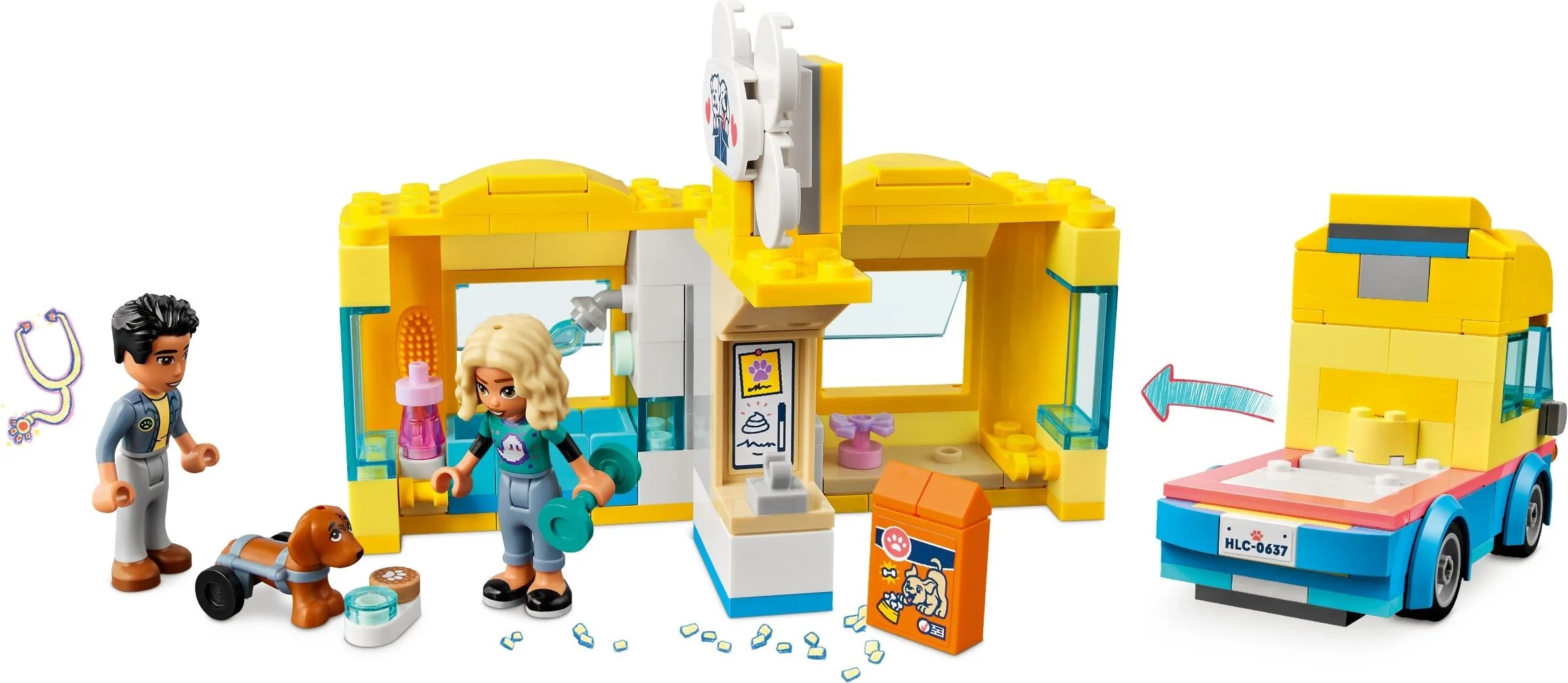LEGO® 41741 Furgonetka ratunkowa dla psów - zdjęcie 5