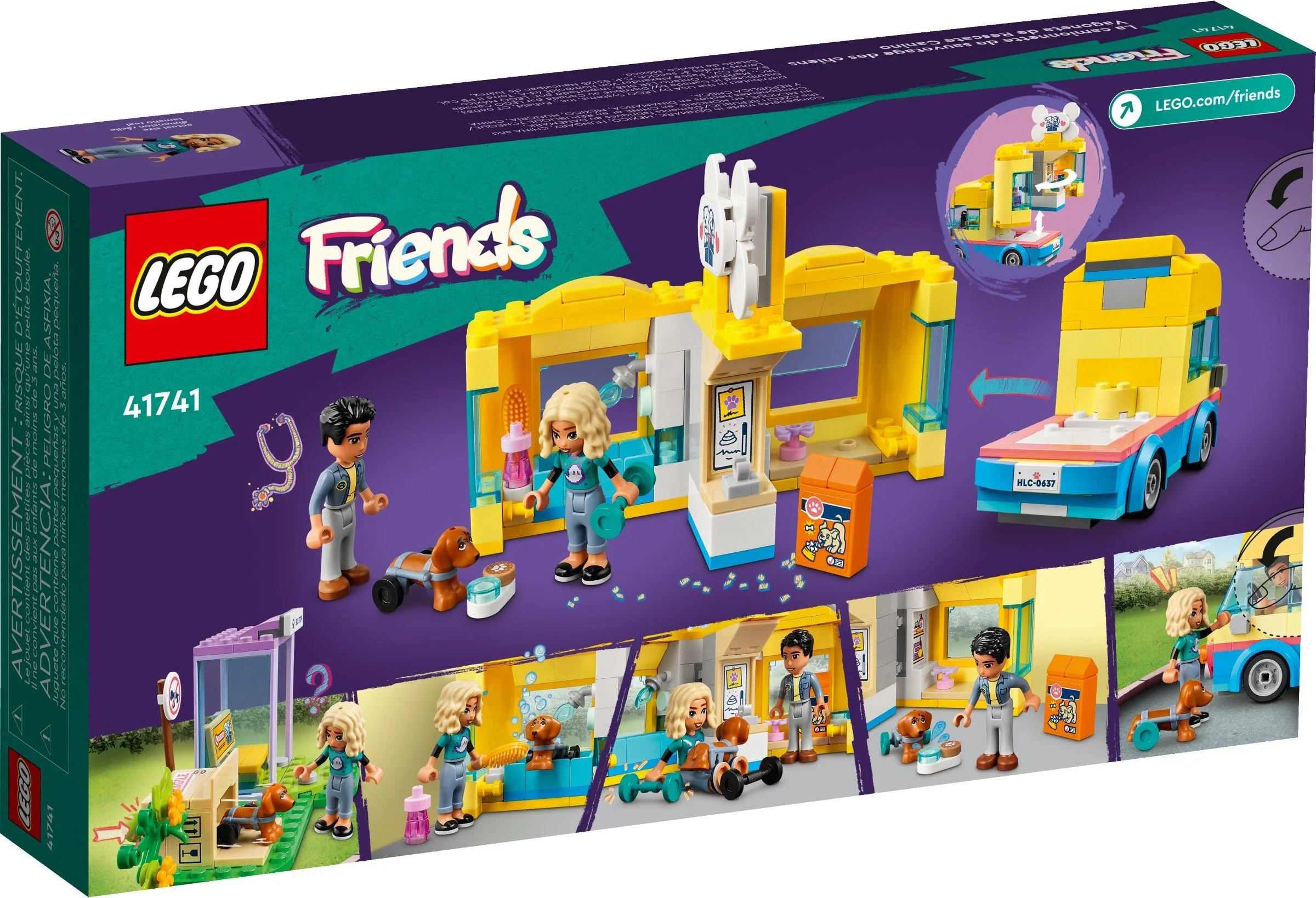 LEGO® 41741 Furgonetka ratunkowa dla psów - zdjęcie 11