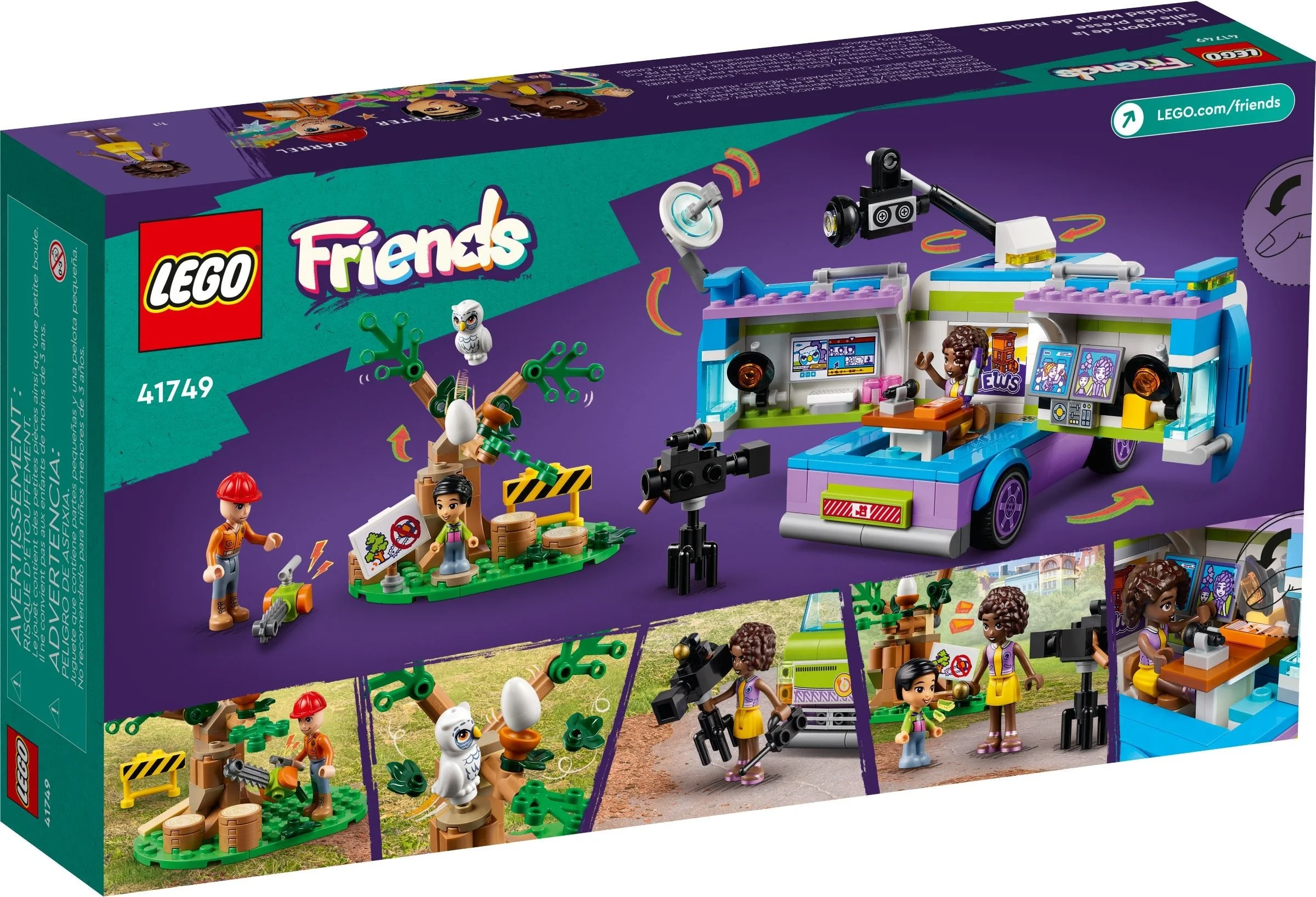 LEGO® 41749 Reporterska furgonetka - zdjęcie 8