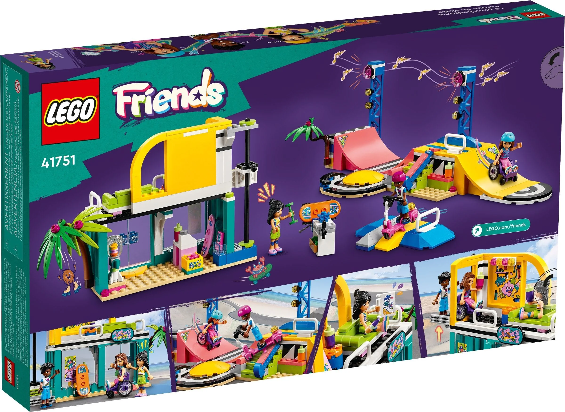 LEGO® 41751 Friends Skatepark -outlet- 41751 - zdjęcie 11