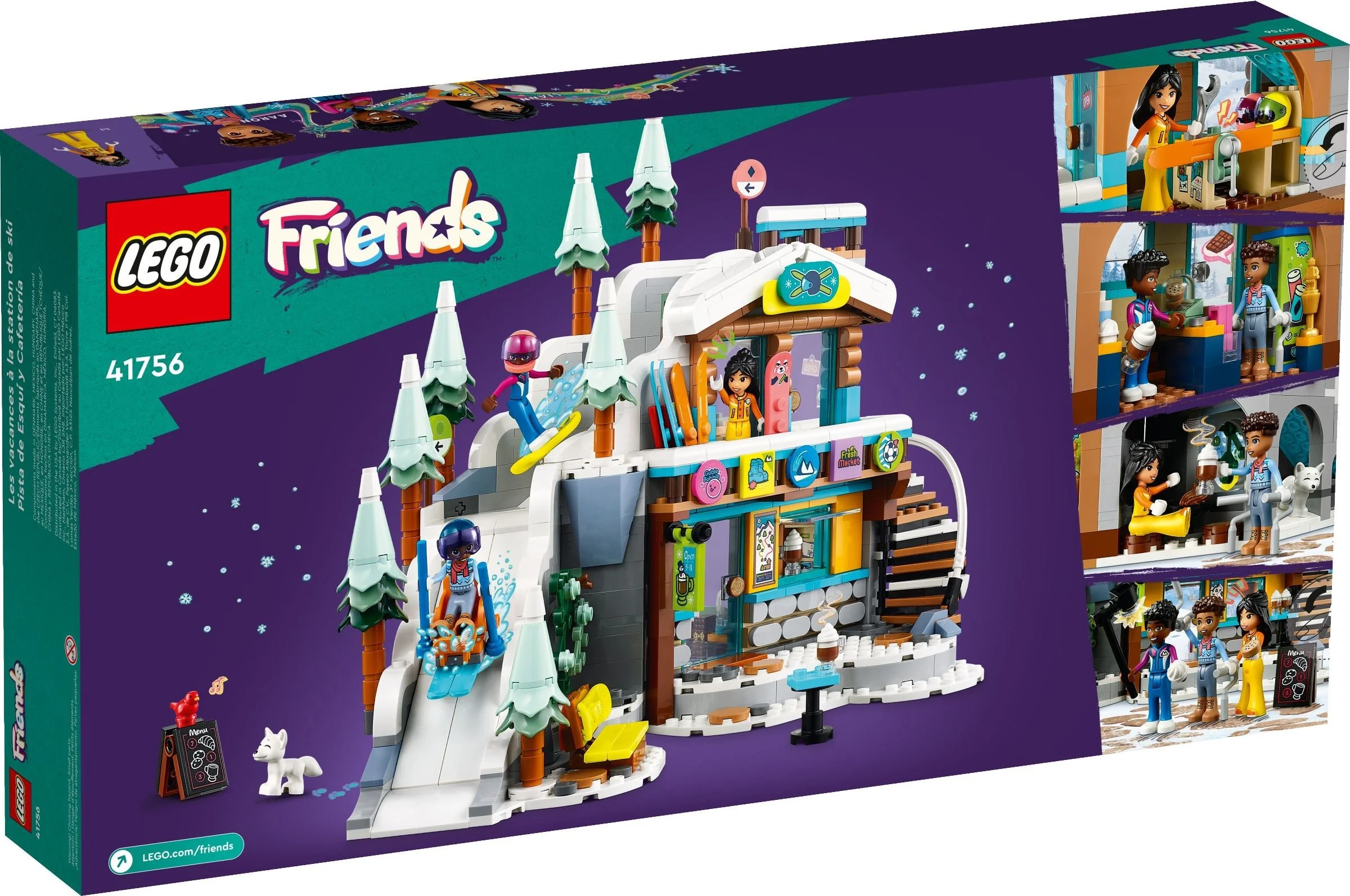 LEGO® 41756 Stok narciarski i kawiarnia - zdjęcie 3