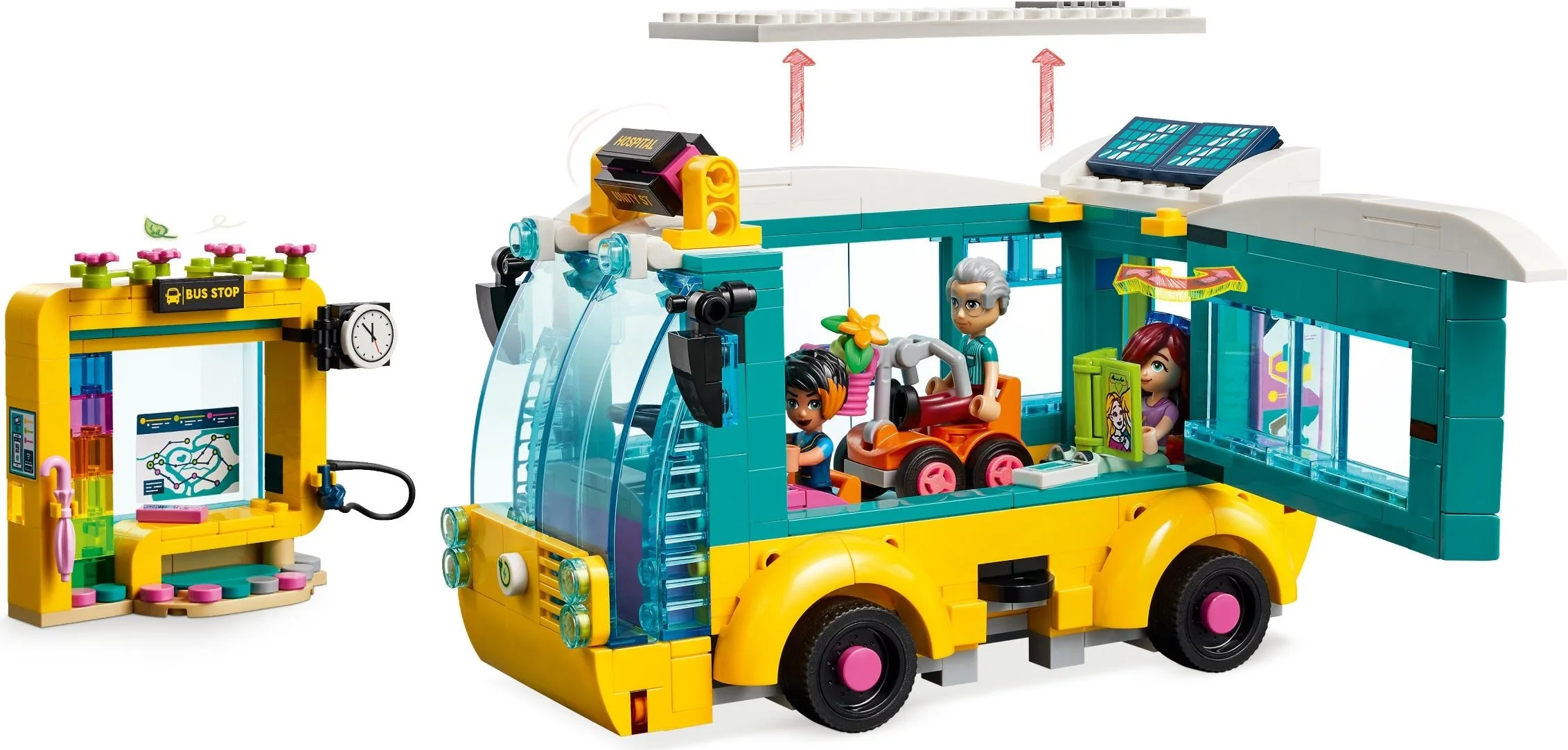 LEGO® 41759 Autobus miejski z Heartlake () Torba prezentowa - zdjęcie 5