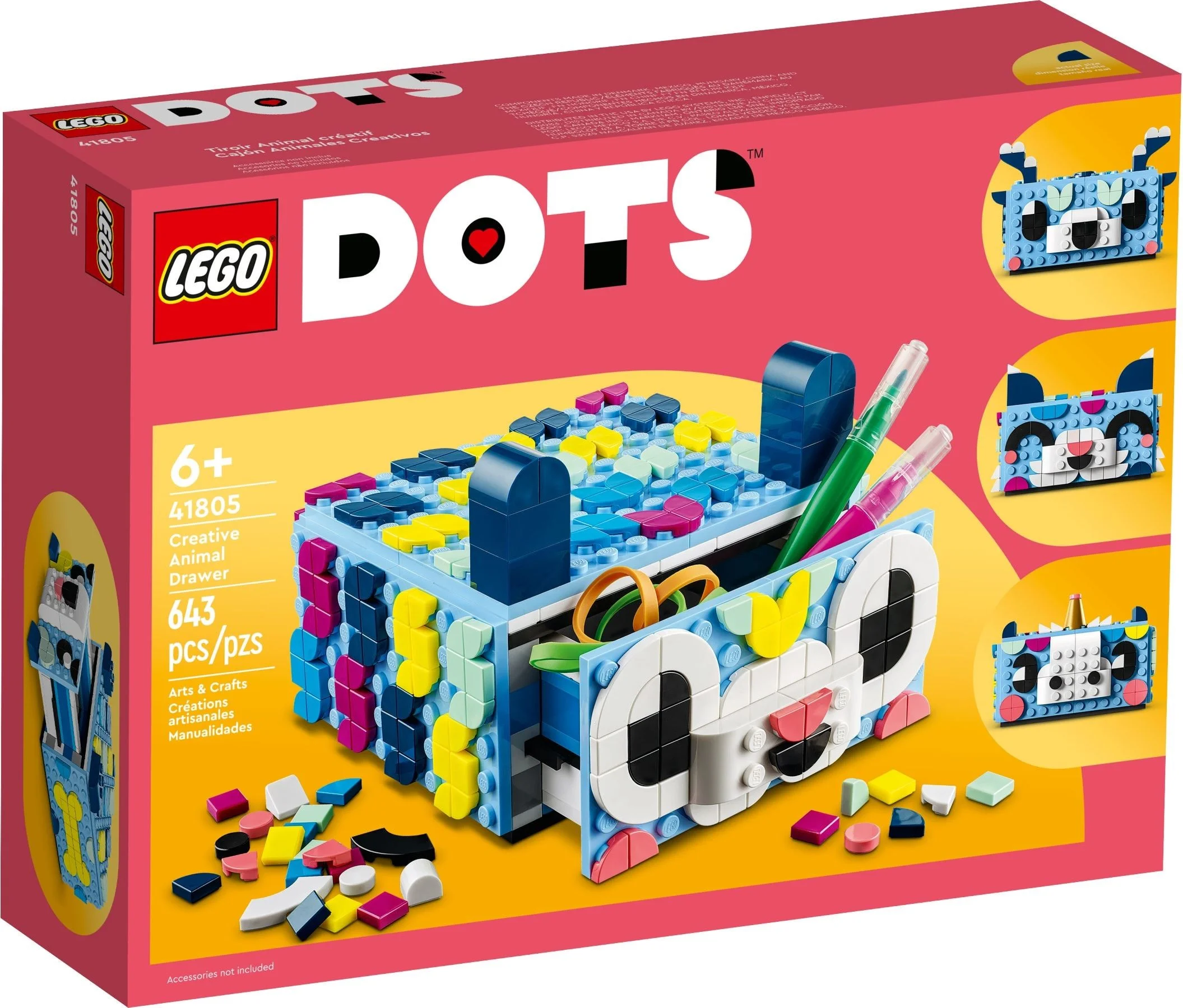 LEGO® 41805 Dots Kreatywny zwierzak szuflada 41805 - zdjęcie 2