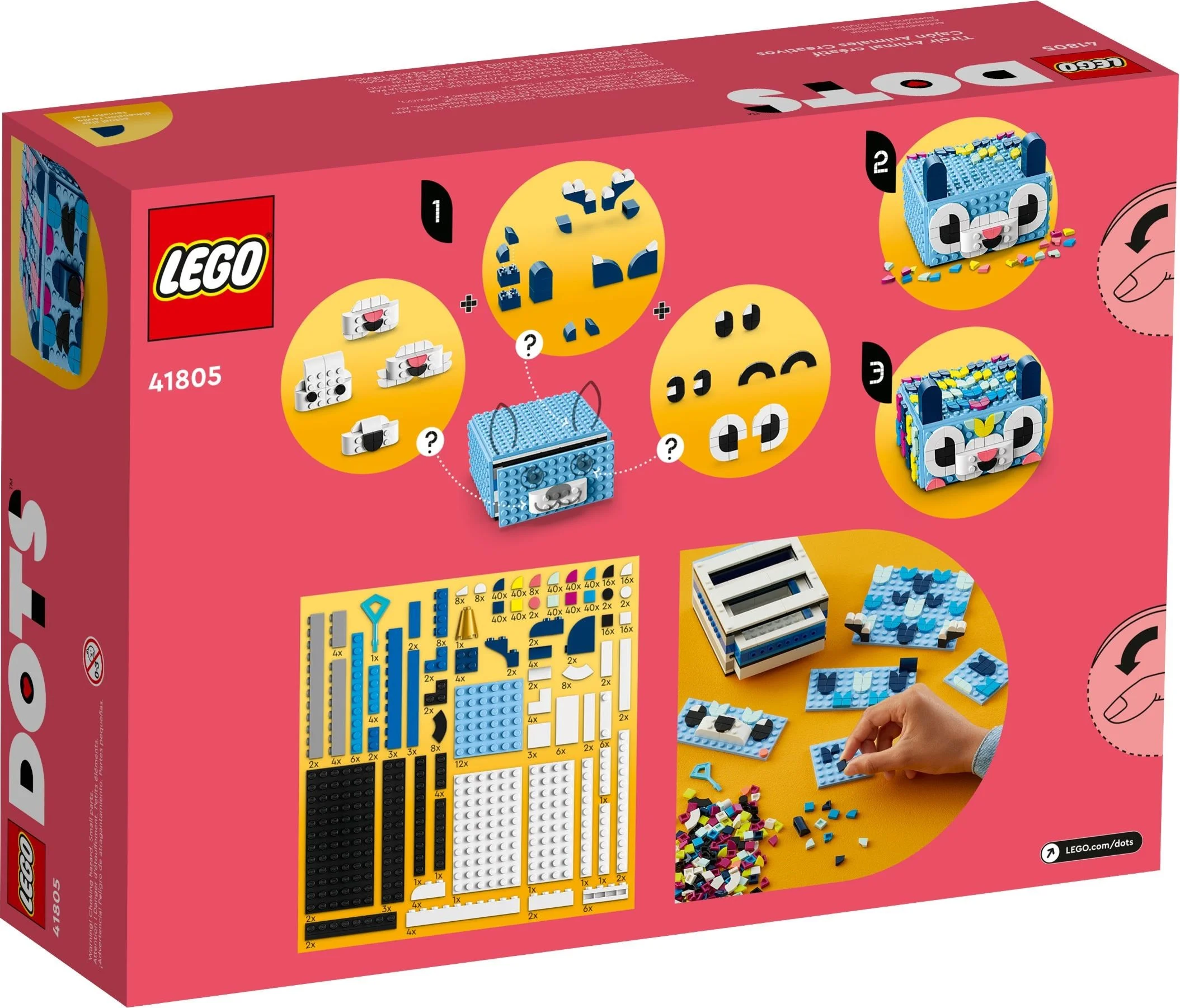 LEGO® 41805 Dots Kreatywny zwierzak szuflada 41805 - zdjęcie 11