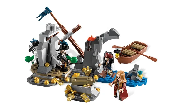 LEGO® 4181 Isla de la Muerta Pirates of the Caribbean Wyspa Umarłych - zdjęcie 2
