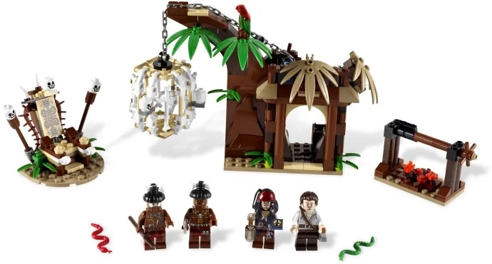 LEGO® 4182 Ucieczka przed ludożercami