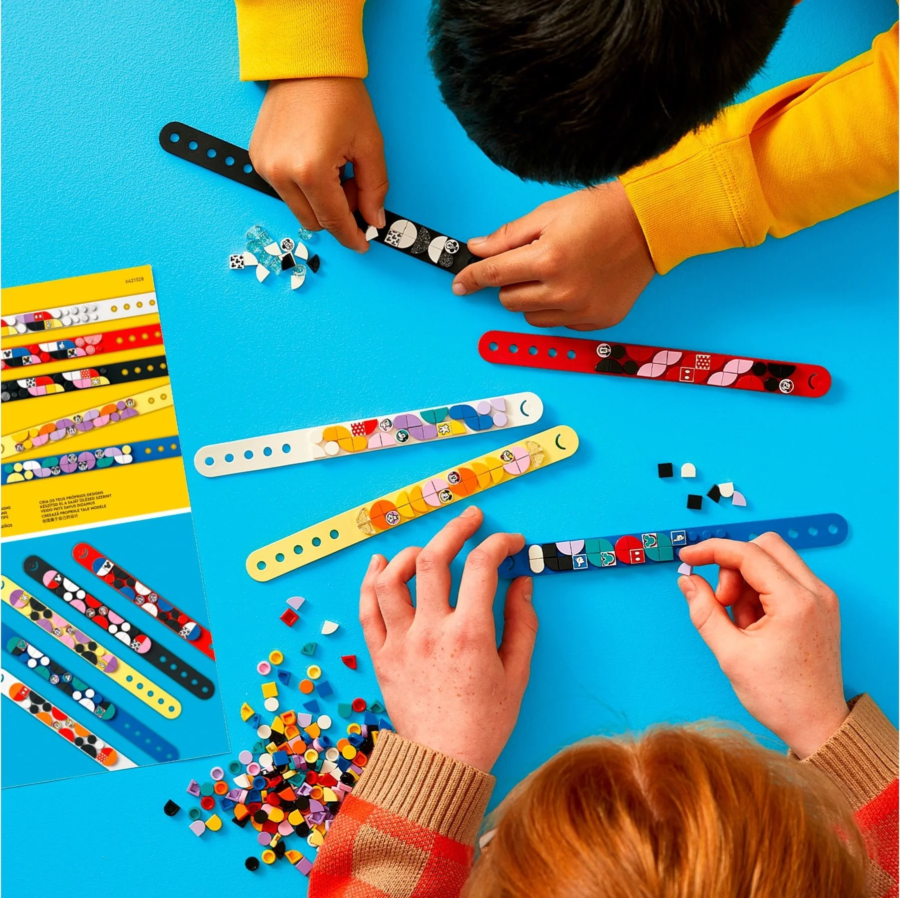 LEGO® 41947 Zestaw Lego Dots megazestaw bransoletek Miki i przyjaciele wielokolorowy - zdjęcie 7