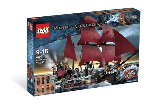 LEGO® 4195 Klocki Lego Pirates of the Caribbean Zestaw Queen Anne's Revenge - zdjęcie 10