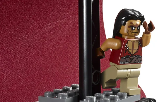 LEGO® 4195 Klocki Lego Pirates of the Caribbean Zestaw Queen Anne's Revenge - zdjęcie 14