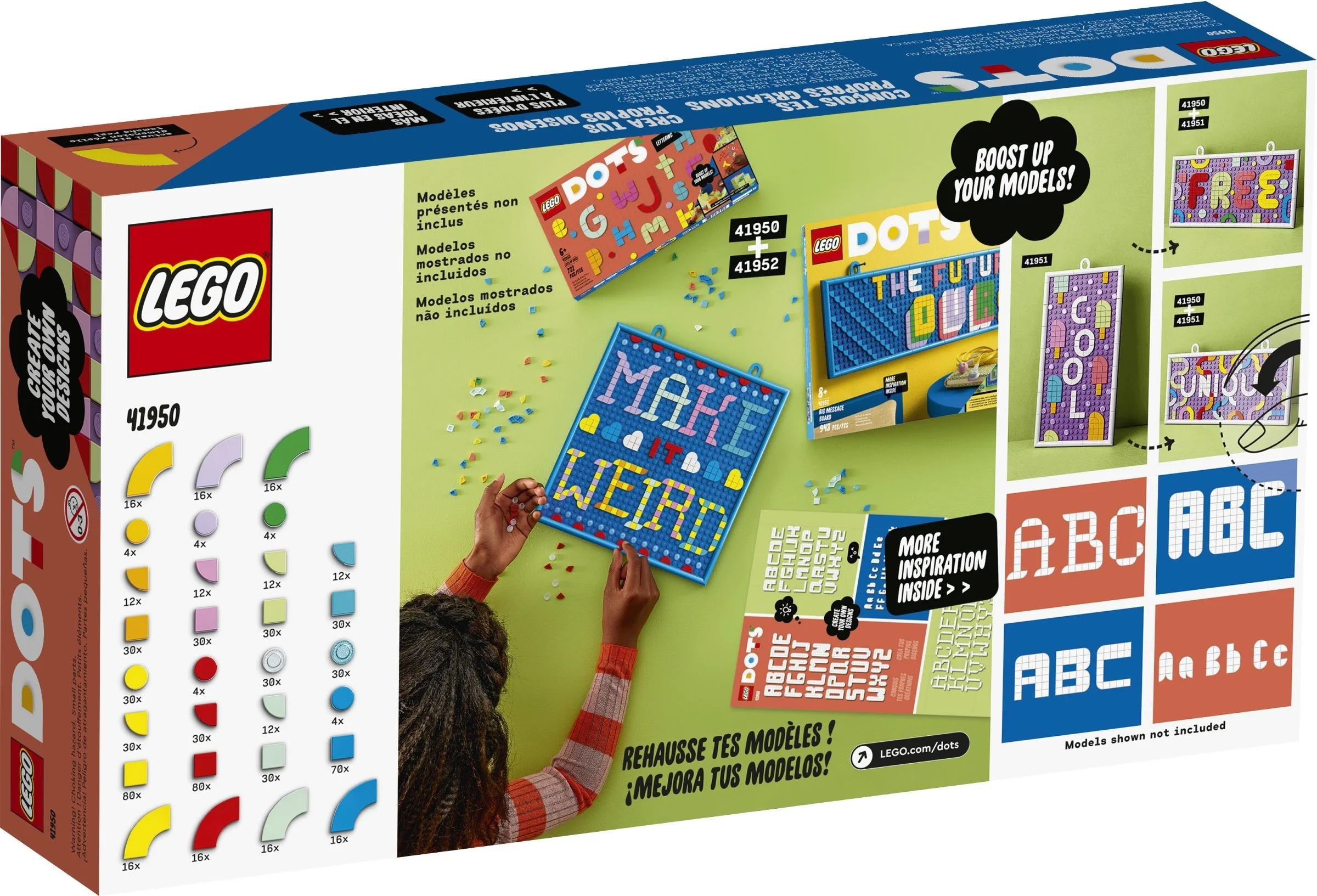 LEGO® 41950 Rozmaitości DOTS — literki - zdjęcie 3