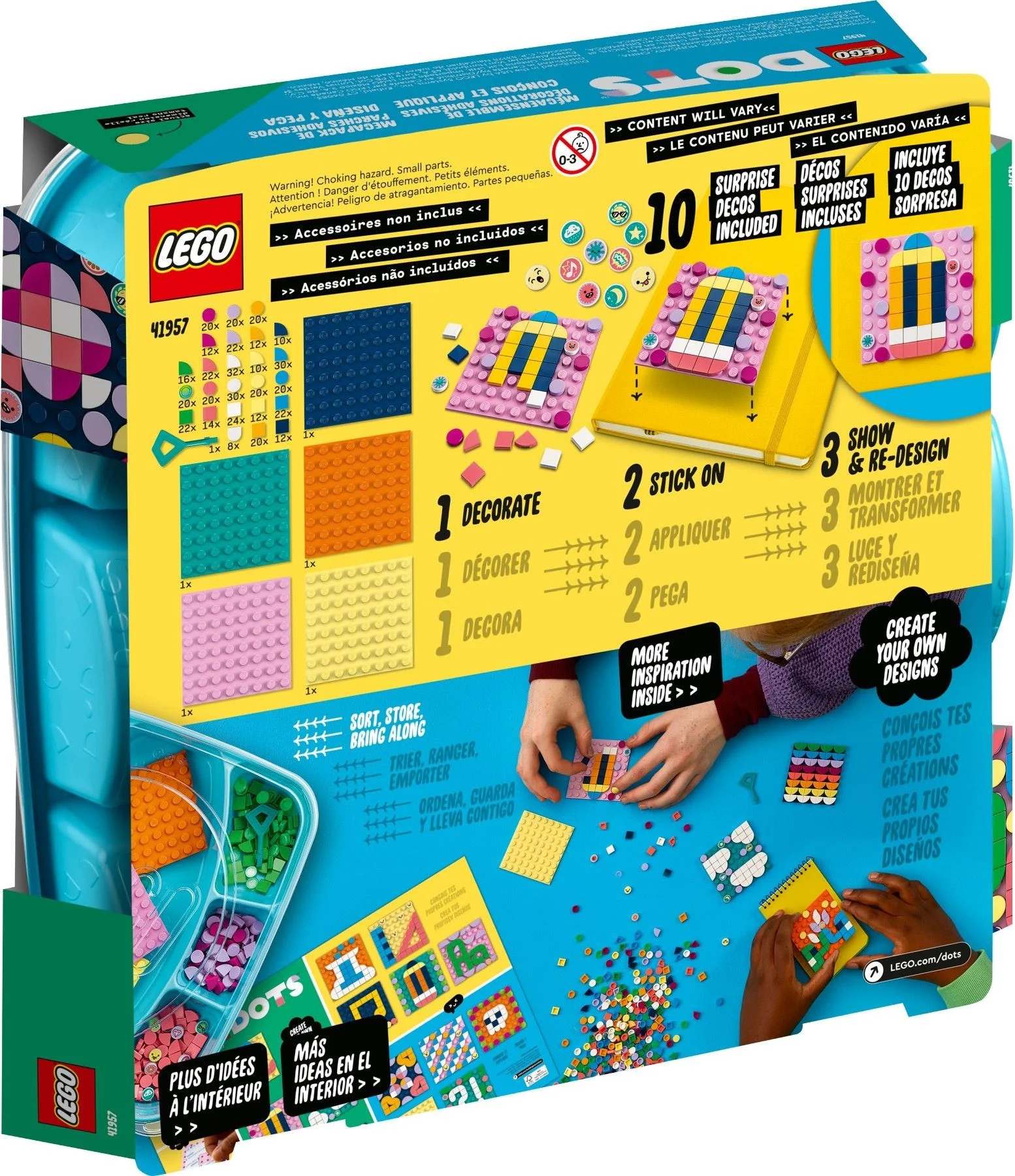 LEGO® 41957 Megazestaw Nalepek Zestaw - zdjęcie 7