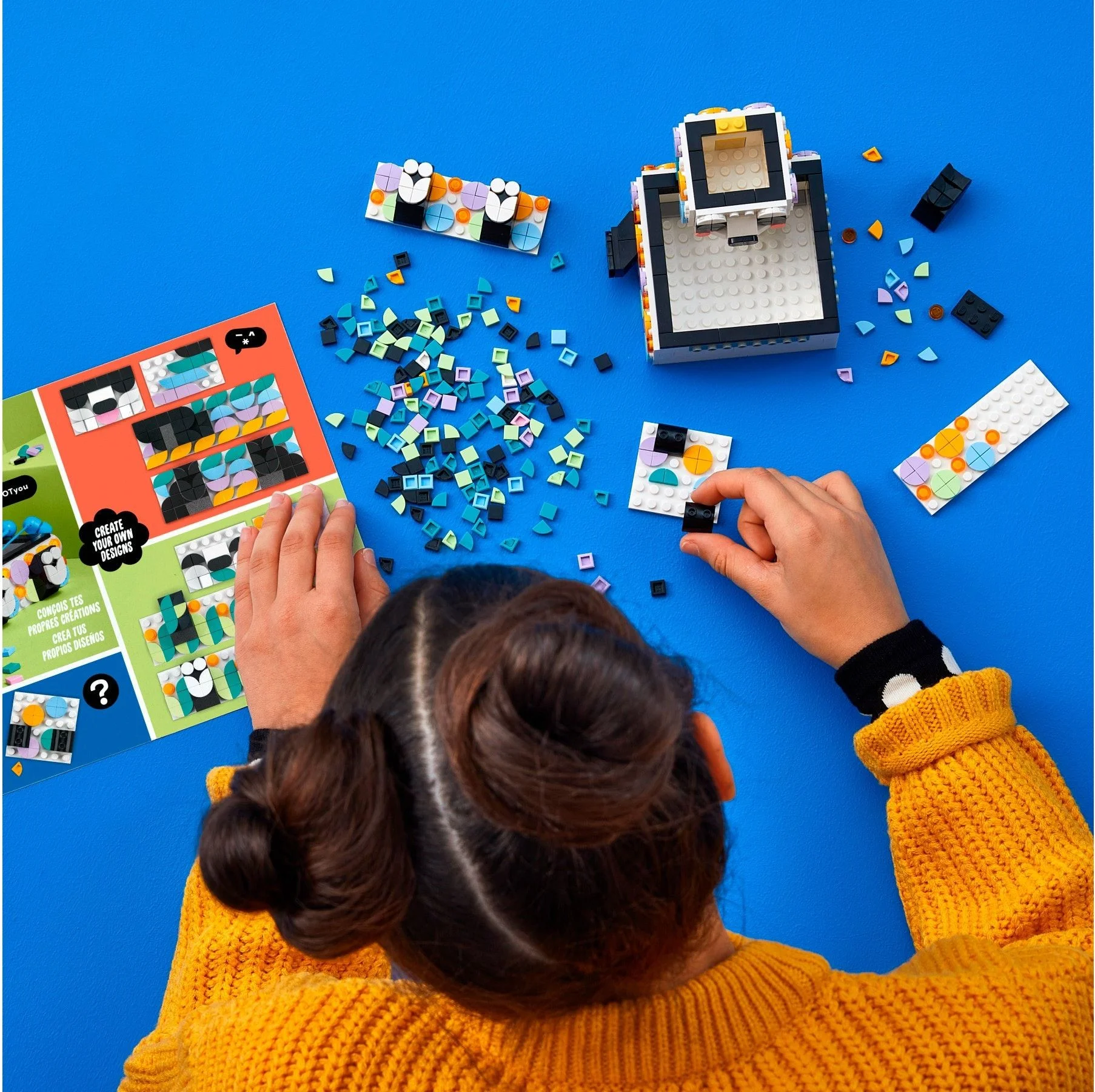 LEGO® 41959 Klock Lego Dots Pojemnik z uroczą pandą - zdjęcie 8