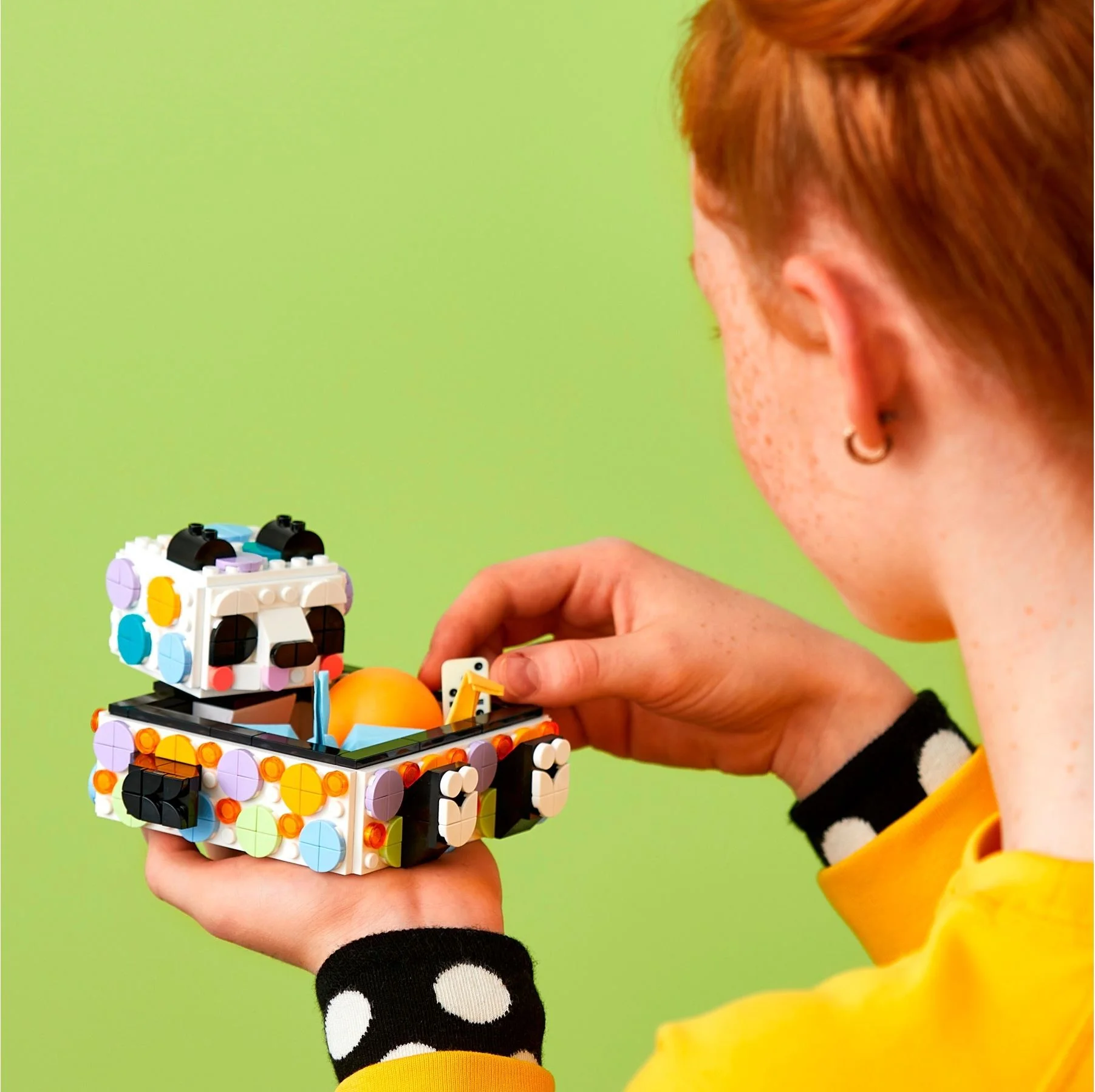 LEGO® 41959 Klock Lego Dots Pojemnik z uroczą pandą - zdjęcie 9