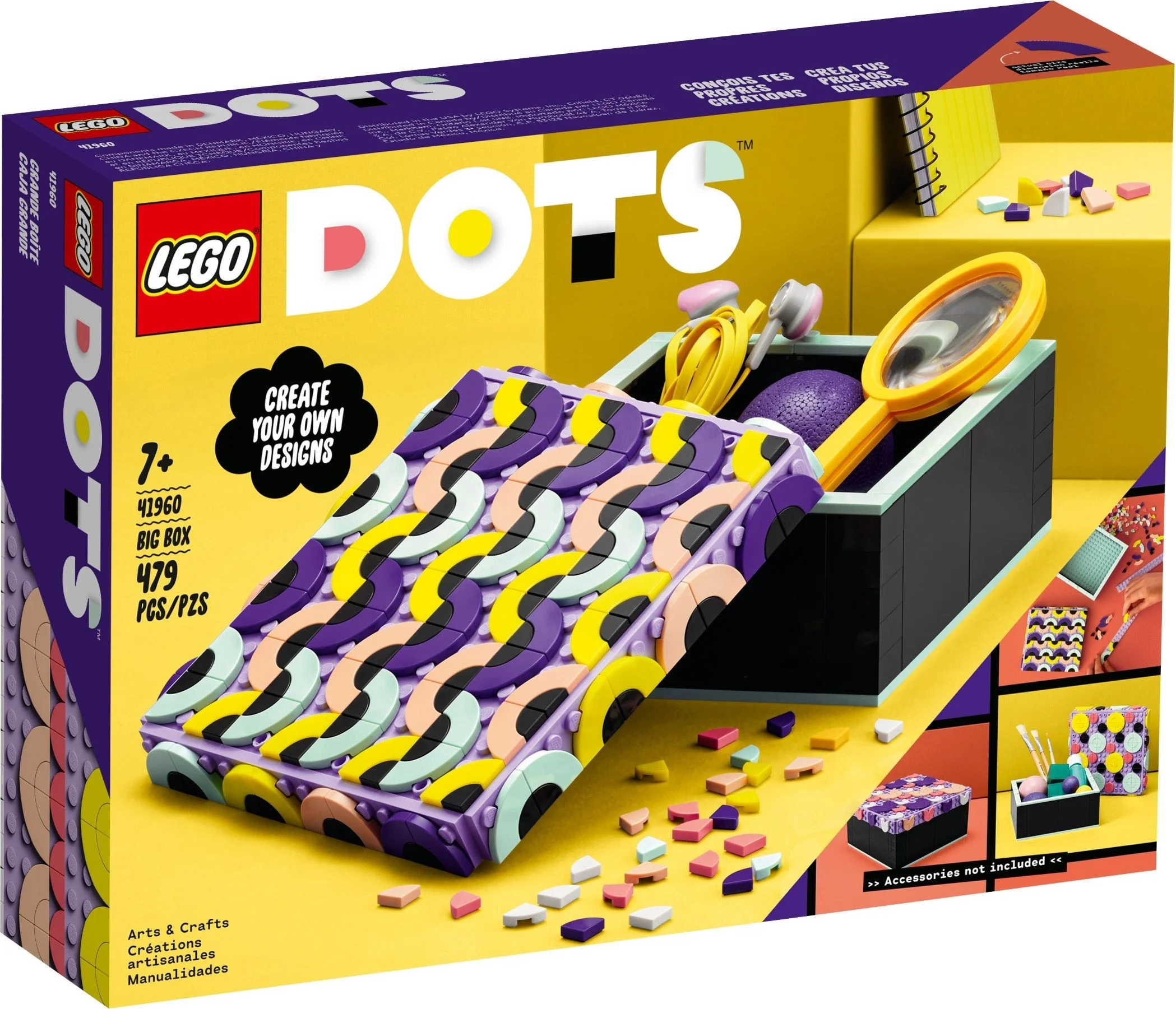 Lego Dots Duże Pudełko 7+ Nowe