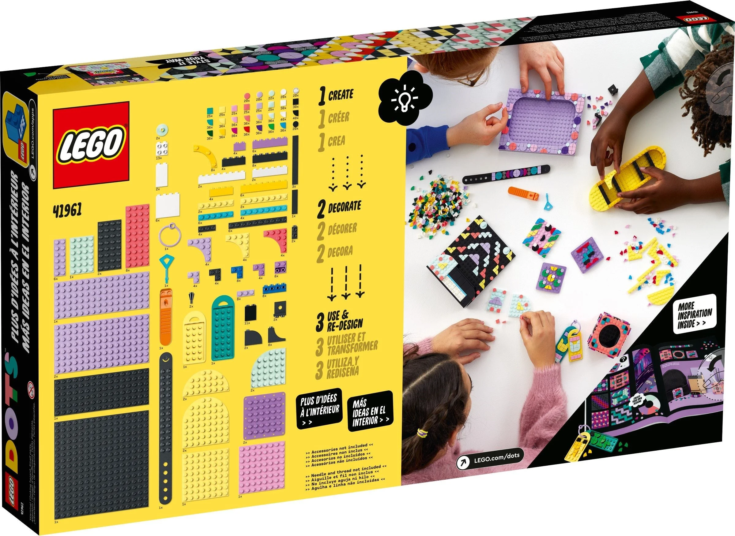 LEGO® 41961 Zestaw narzędzi projektanta wzorki - zdjęcie 6