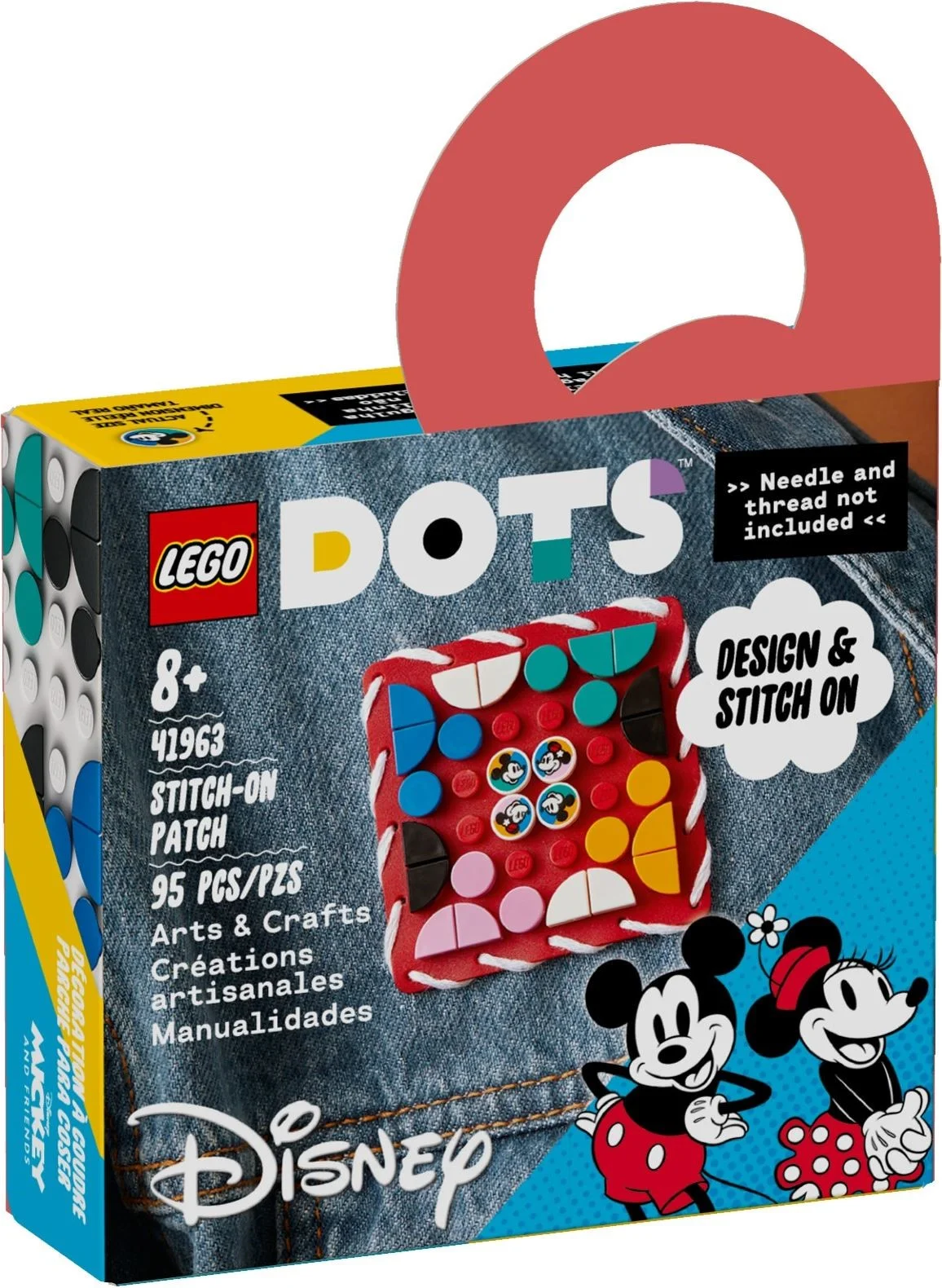 LEGO® 41963 Myszka Miki i Myszka Minnie — naszywka - zdjęcie 2
