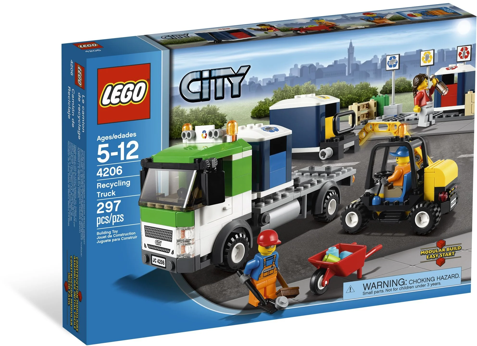 LEGO® 4206 Śmieciarka - zdjęcie 1