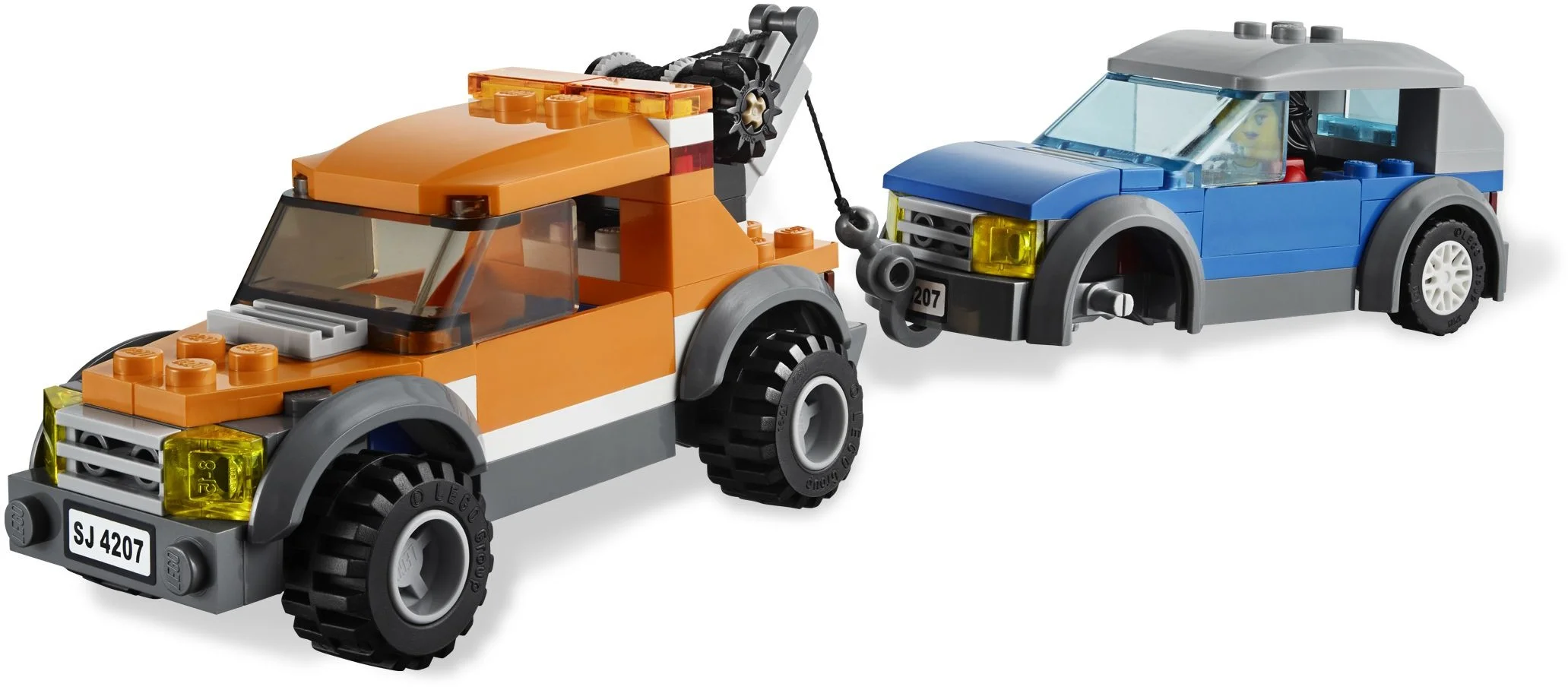 LEGO® 4207 City Parking Garaż z Windą Myjnia Samochodowa - zdjęcie 3