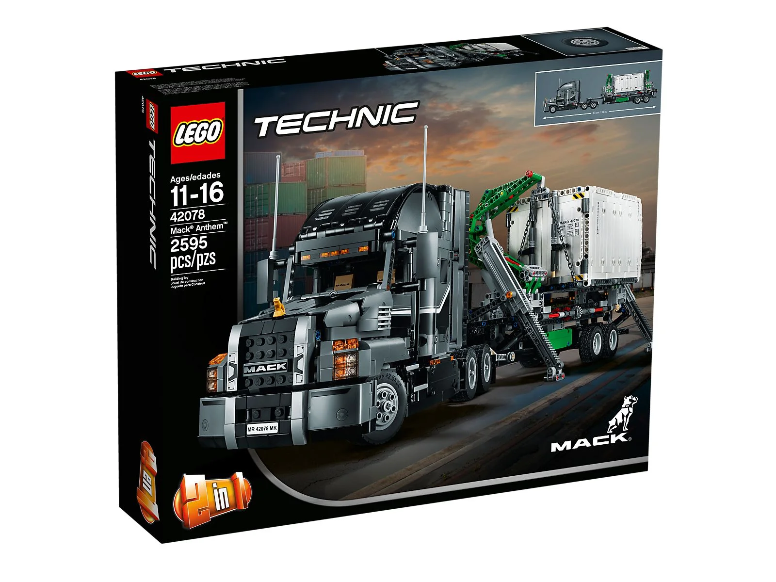 LEGO® 42078 Ciężarówka Mack Anthem - zdjęcie 3