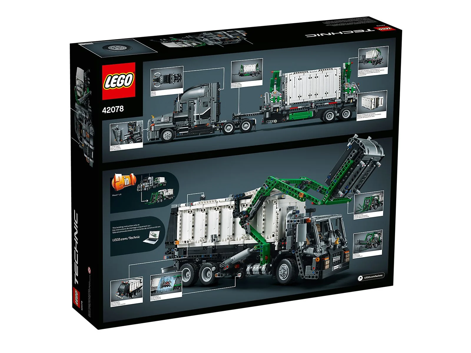 LEGO® 42078 Ciężarówka Mack Anthem - zdjęcie 5