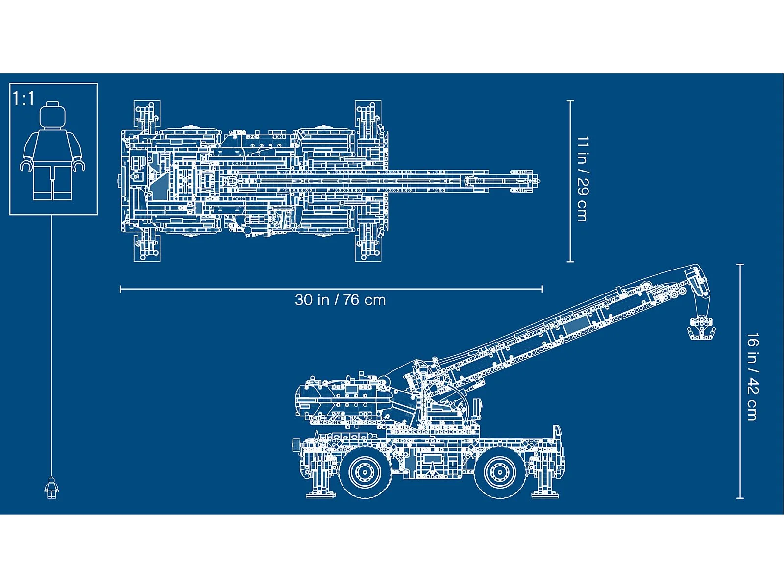 LEGO® 42082 Zestaw Dźwig - zdjęcie 3