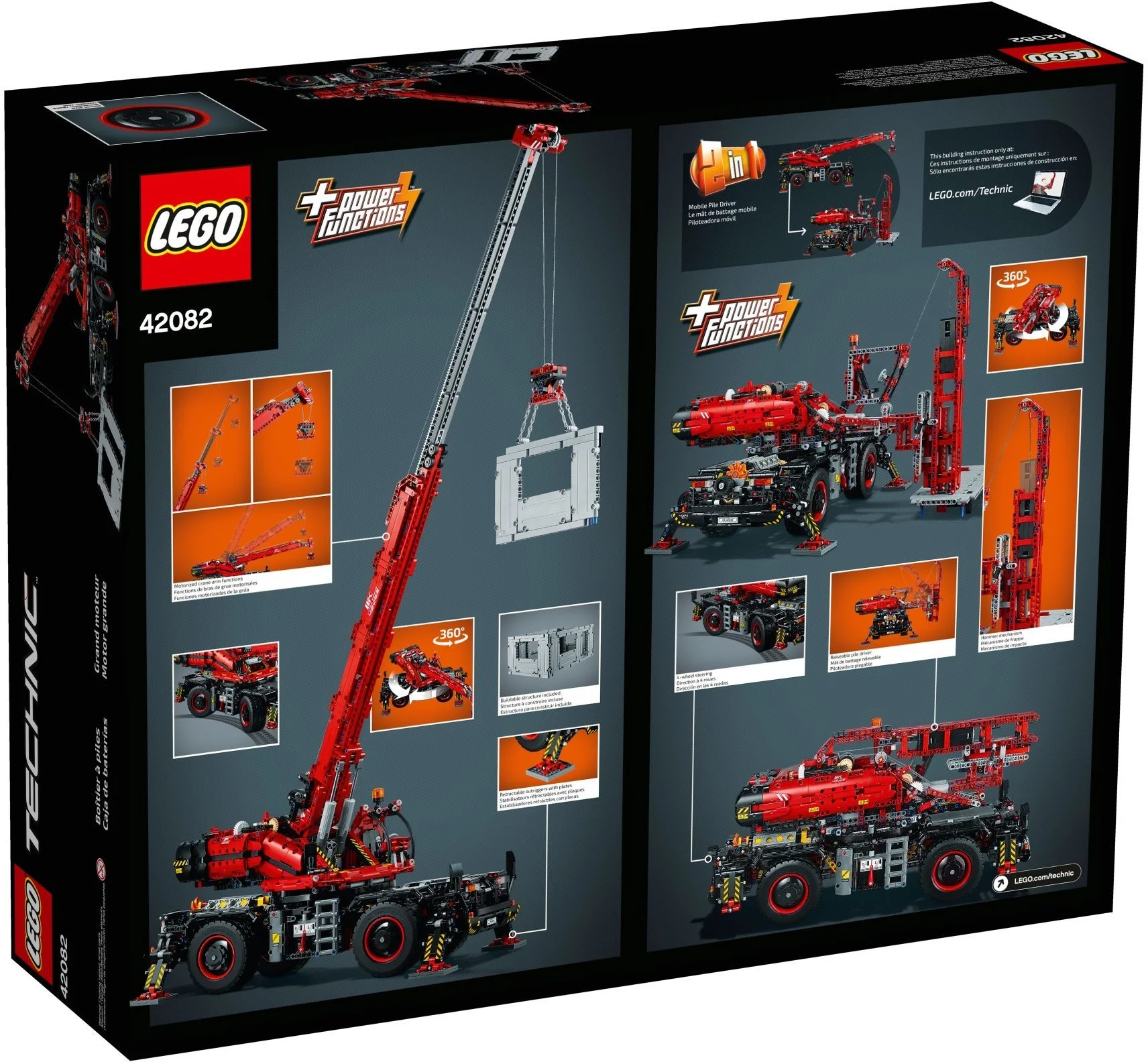 LEGO® 42082 Zestaw Dźwig - zdjęcie 11